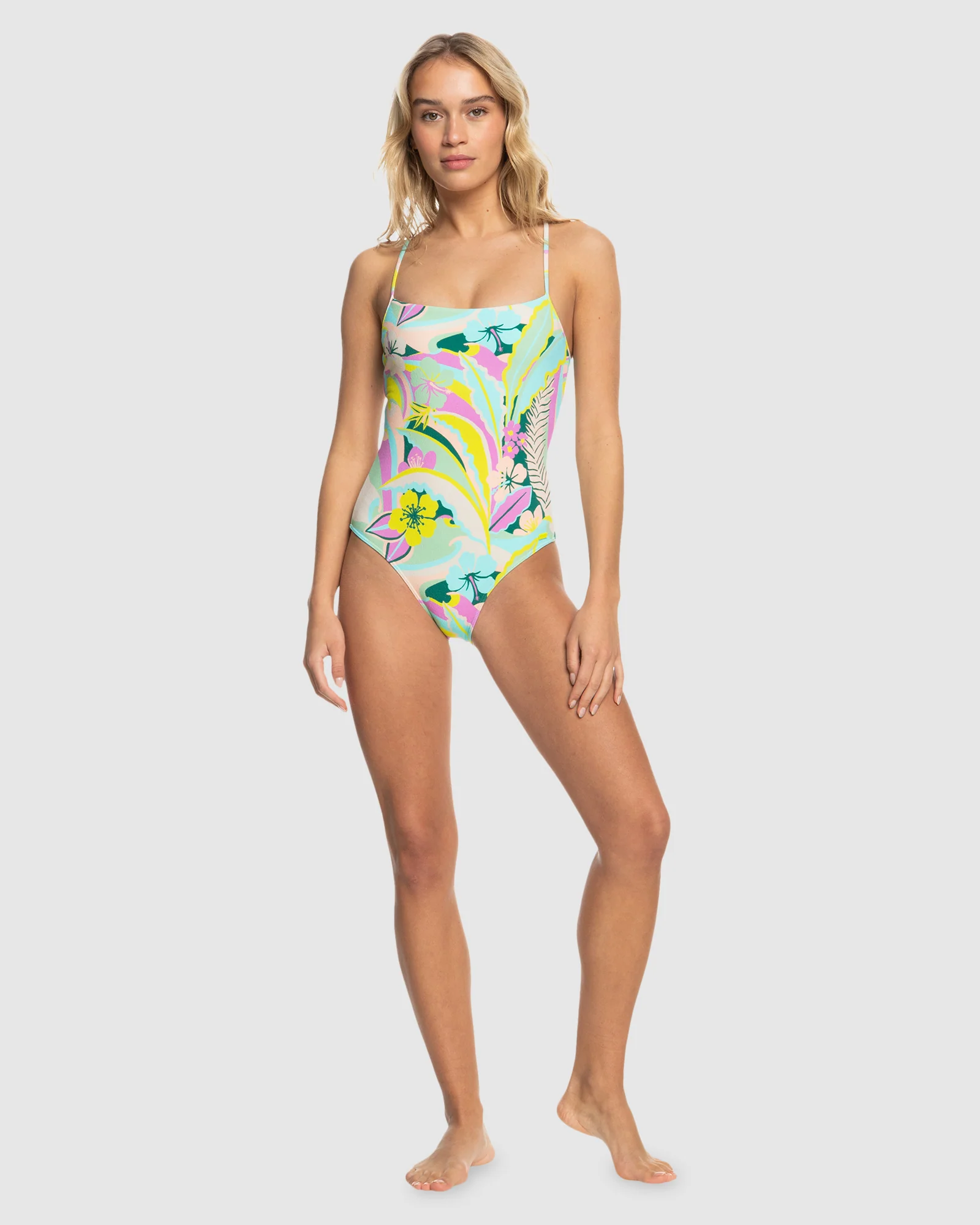 Womens Rave Wave  One Piece Swimsuit - Image 5