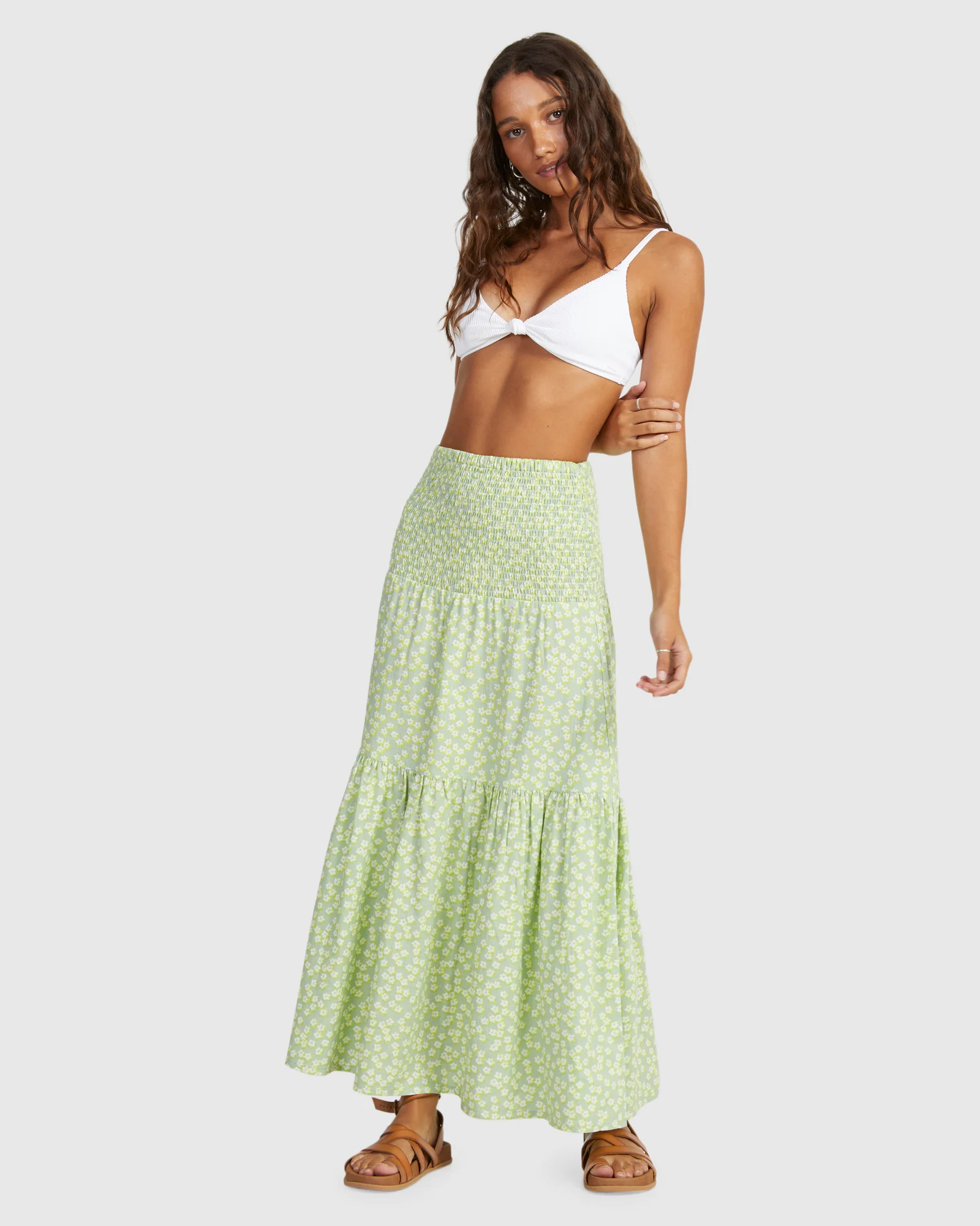 Womens Remember The Time Slub Ii Skirt - Image 5