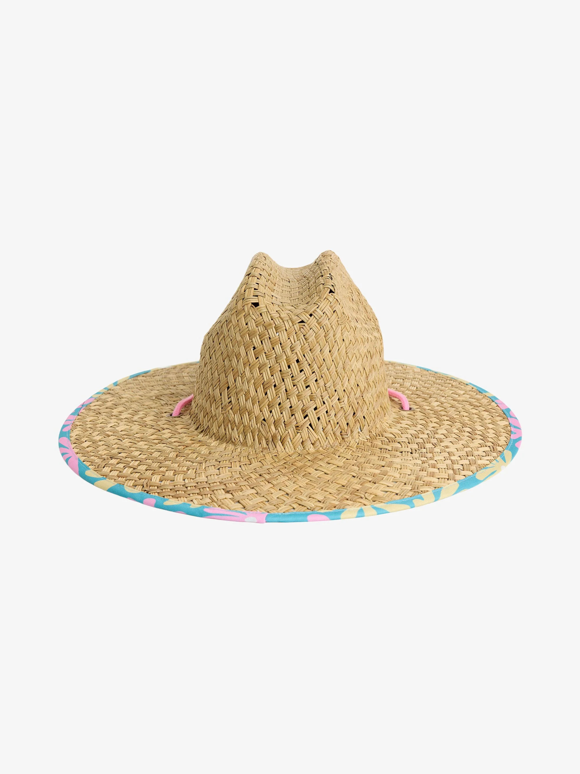 Girls 8-16 Pine To My Colada Sun Hat - Image 4