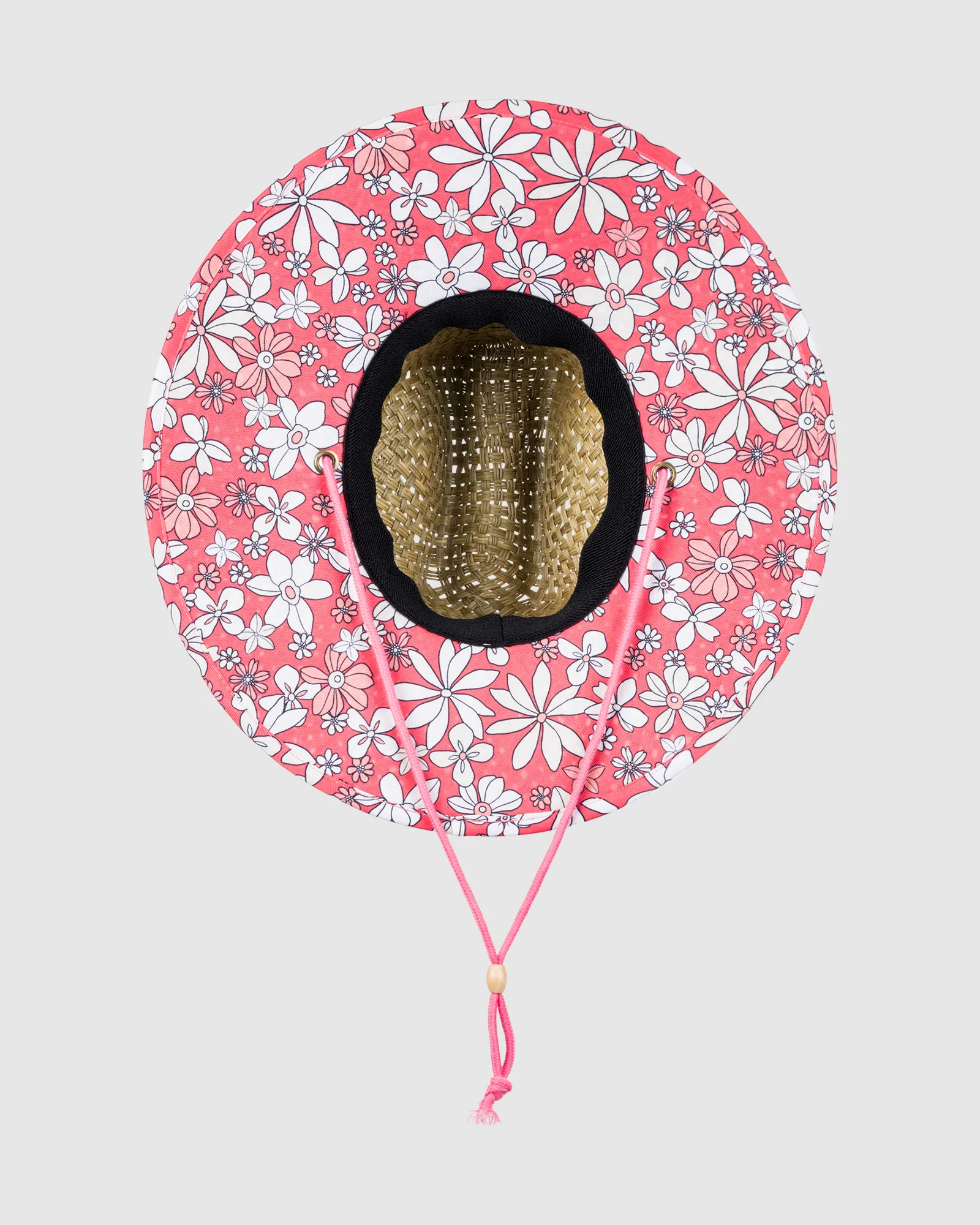 Girls 8-16 Pina To My Colada Straw Hat - Image 4