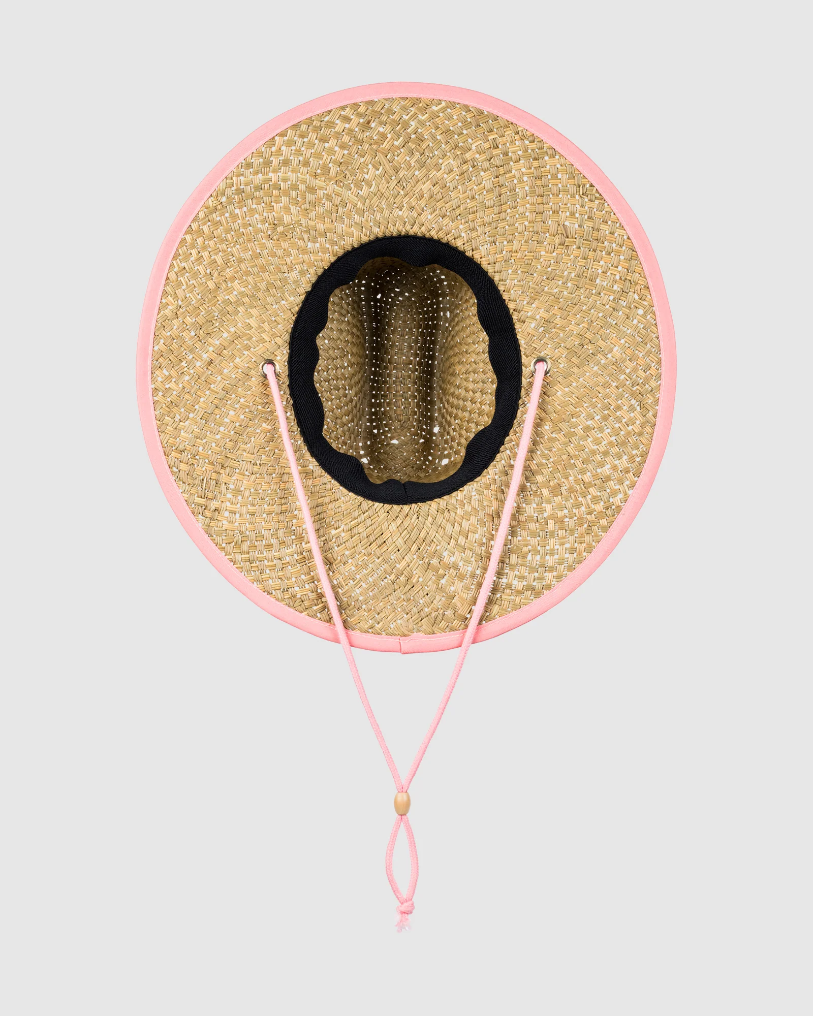 Girls 8-16 Pina To My Colada Solid Straw Hat - Image 3