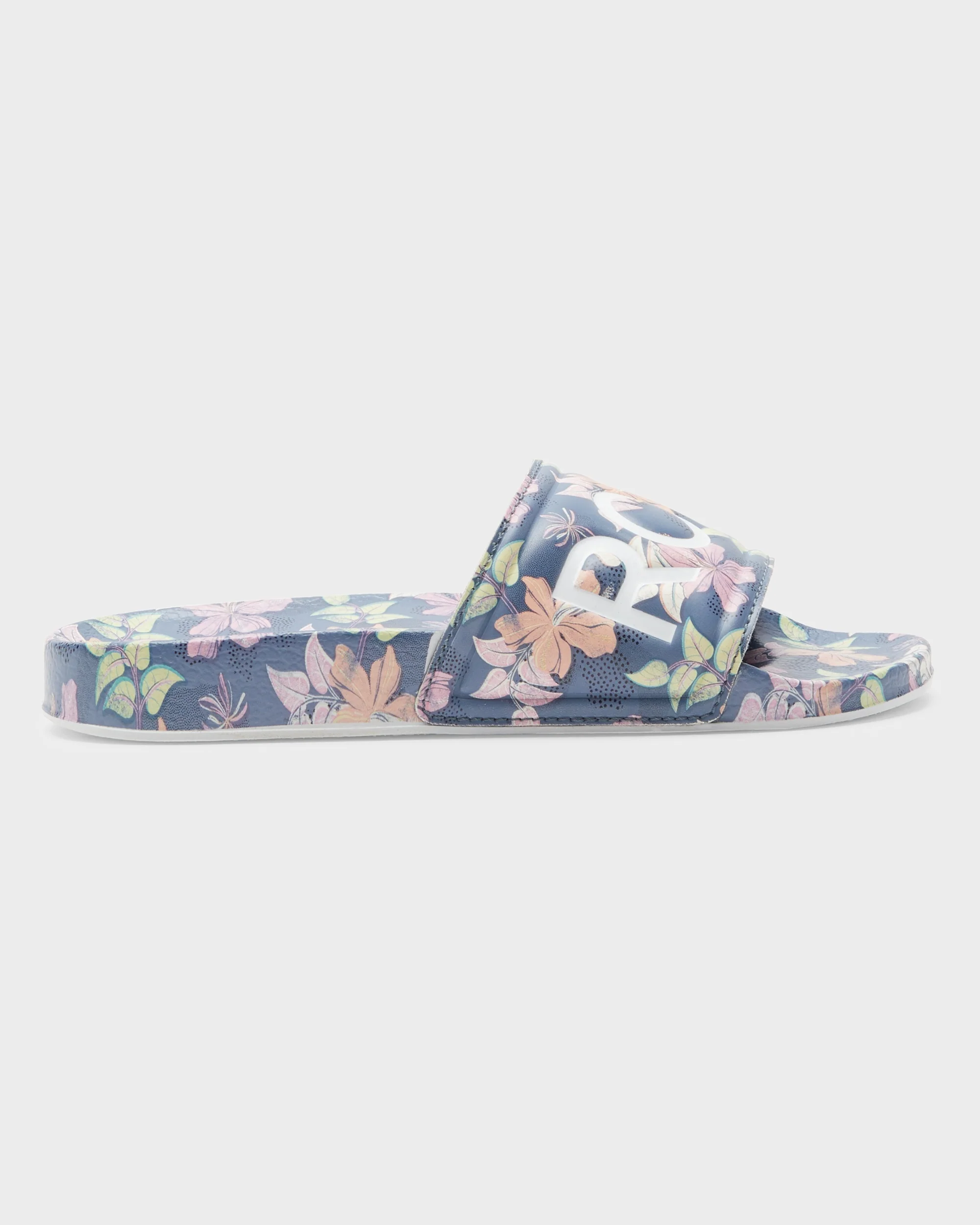 Girls 8-16 Slippy Printed Sandals - Image 4