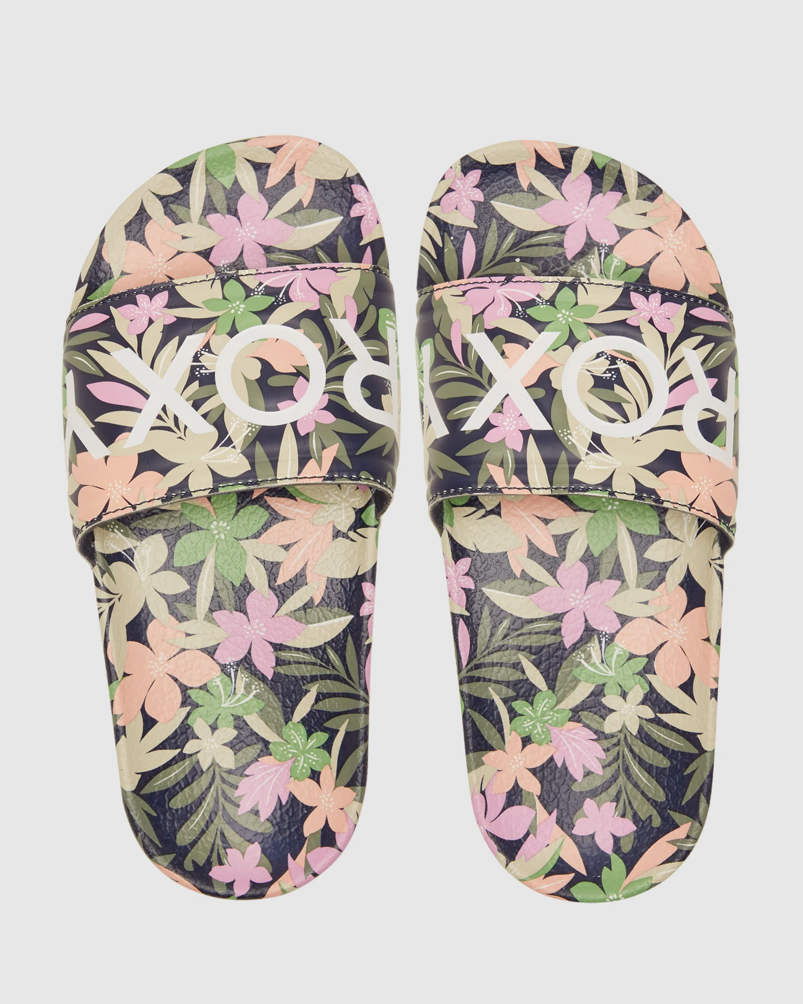 Girls 8-16 Slippy Printed Sandals - Image 3
