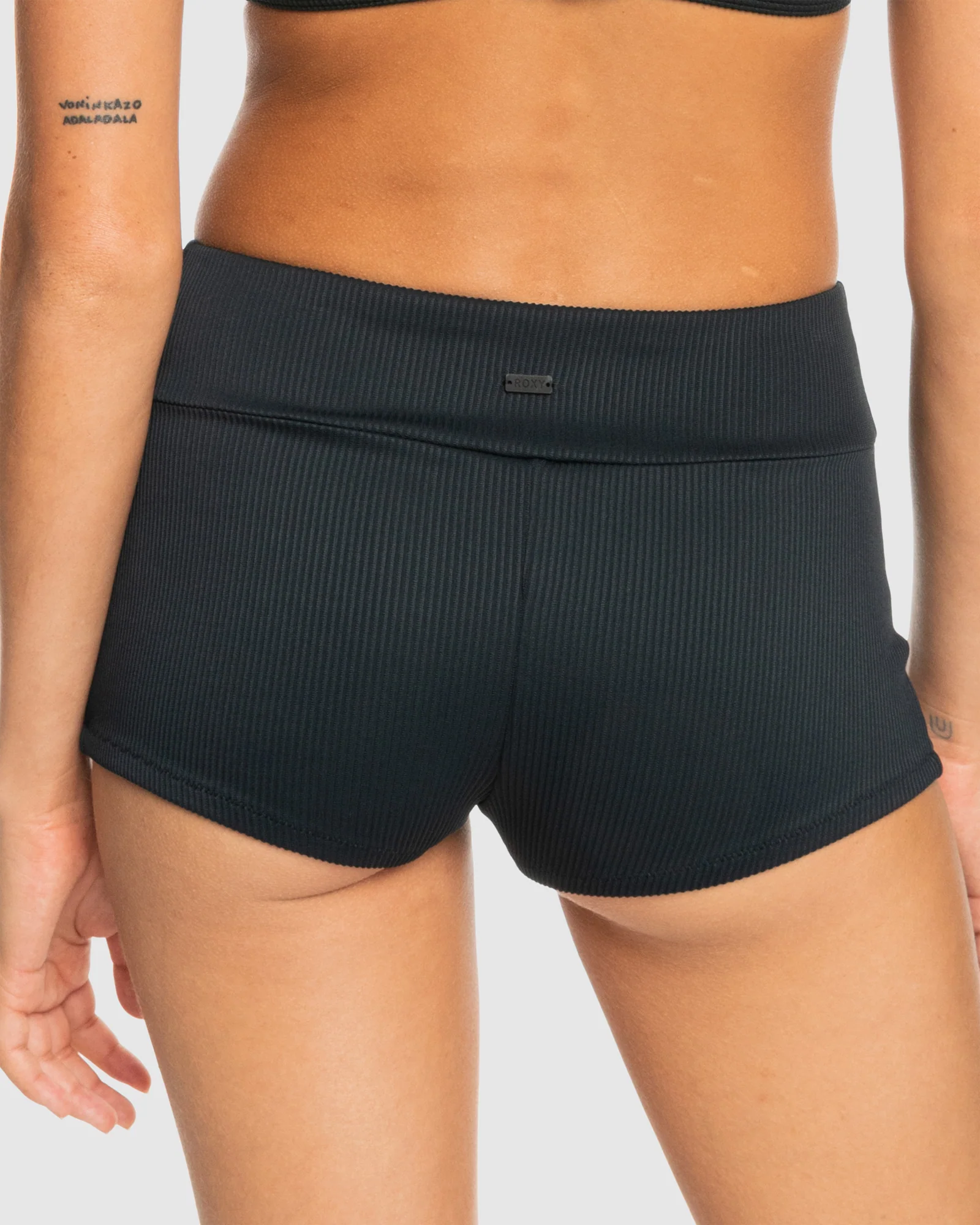 Womens Rib Roxy Love Boyleg Bikini Bottom - Image 3