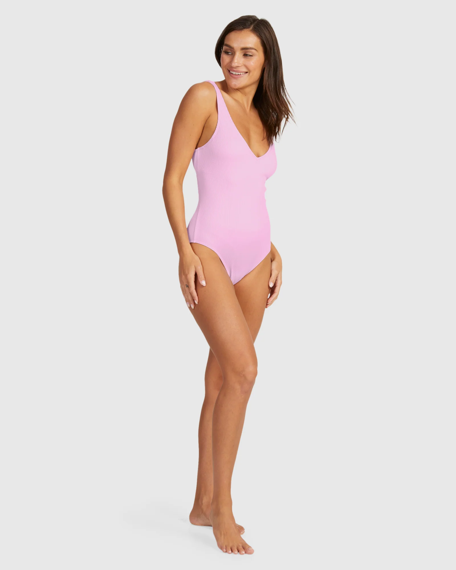 Womens Rib Roxy Love One Piece New One Piece Swimsuit - Image 5