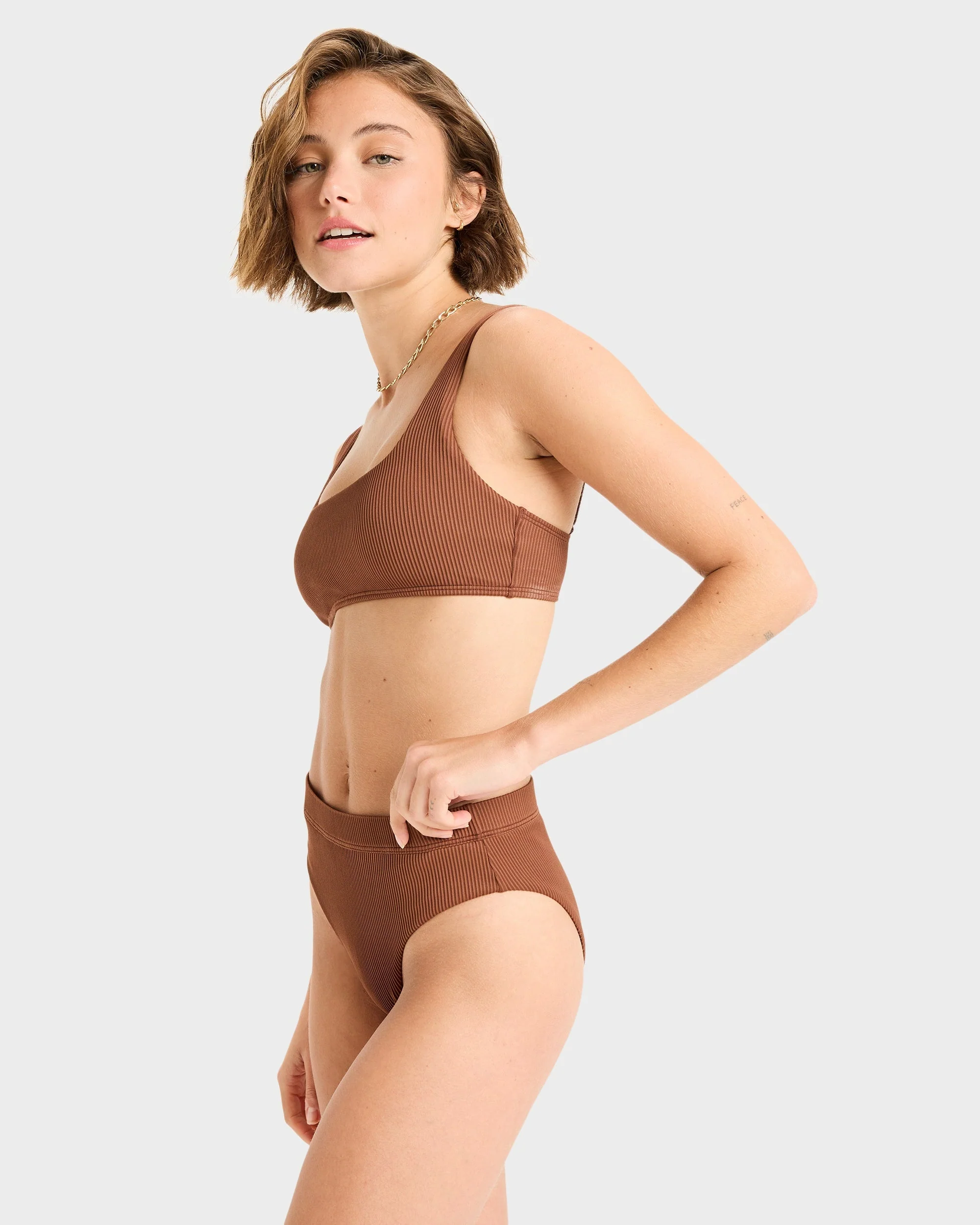 Womens Rib Roxy Love Bikini Bottom - Image 3