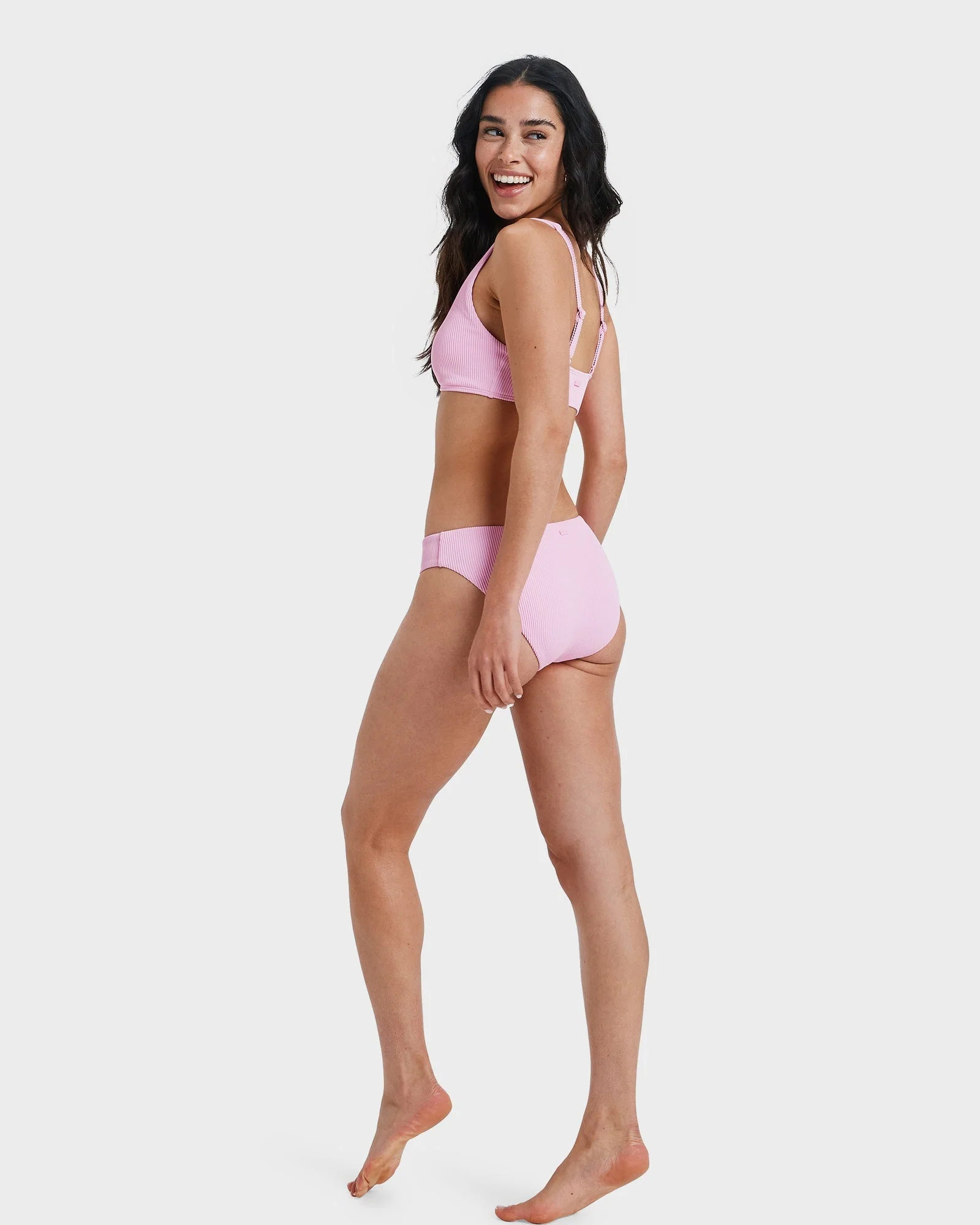 Womens Rib Roxy Love Bikini Top - Image 5
