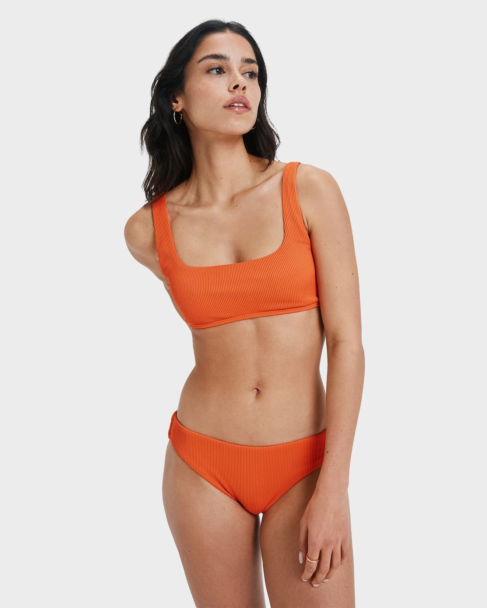 Womens Rib Roxy Love Bikini Top - Image 5