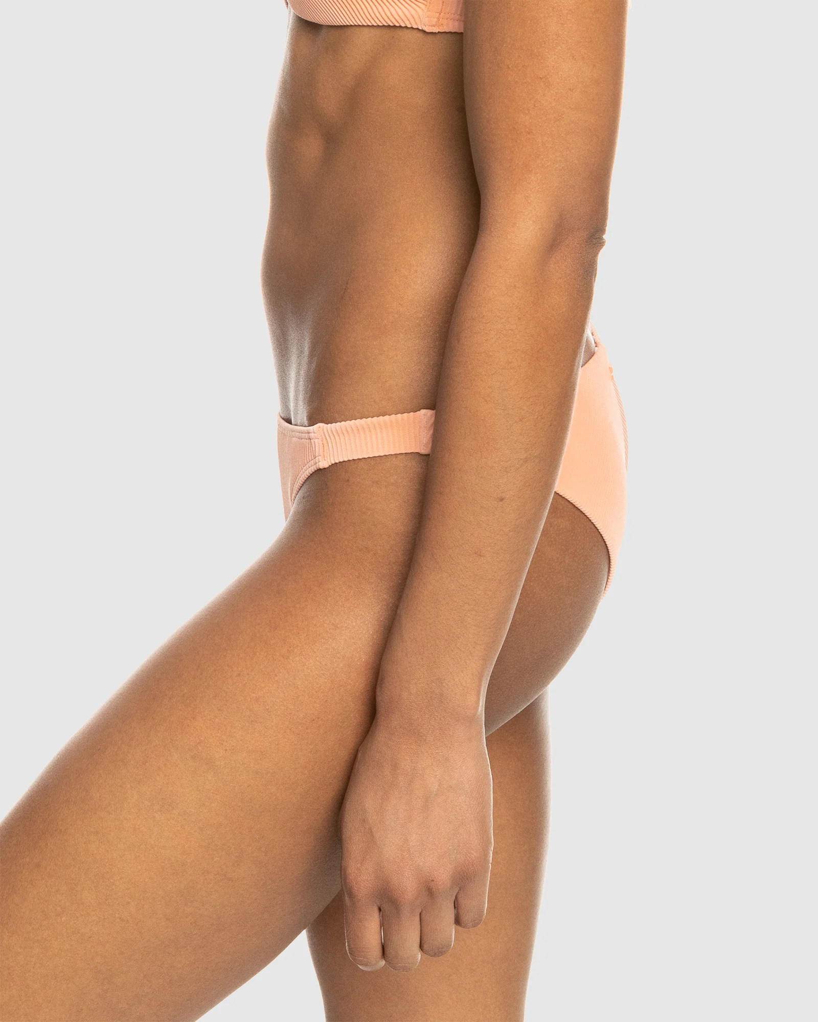 Womens Rib Roxy Love The Goofy Low Waist Bikini Bottom - Image 2