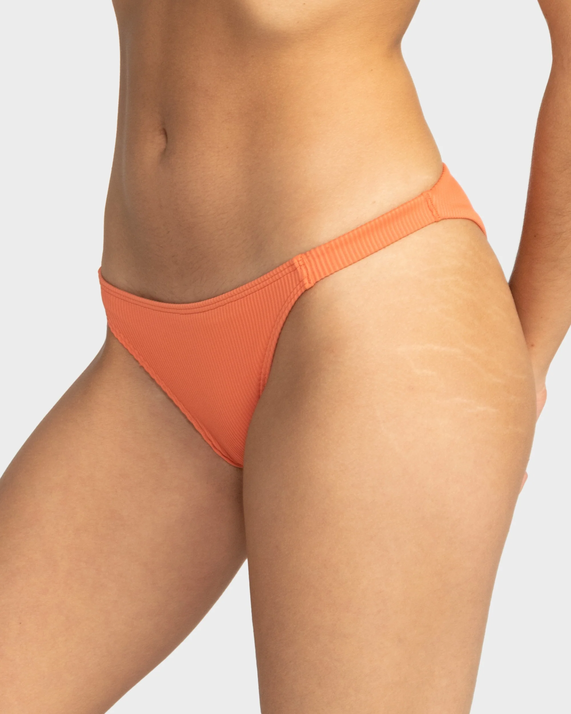 Womens Rib Roxy Love The Goofy Low Waist Bikini Bottom - Image 2