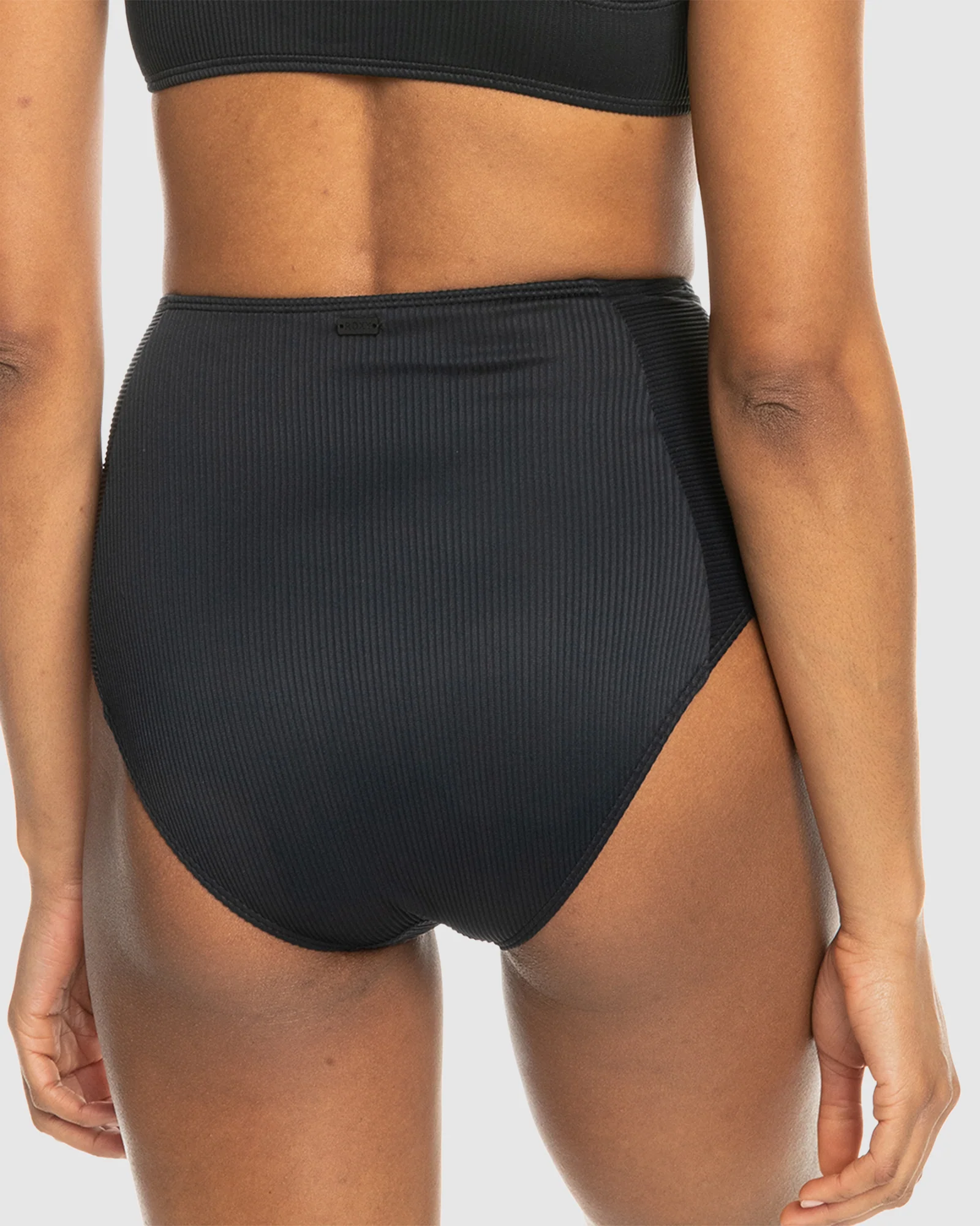 Womens Rib Roxy Love The Oahu High Waist Bikini Bottom - Image 3