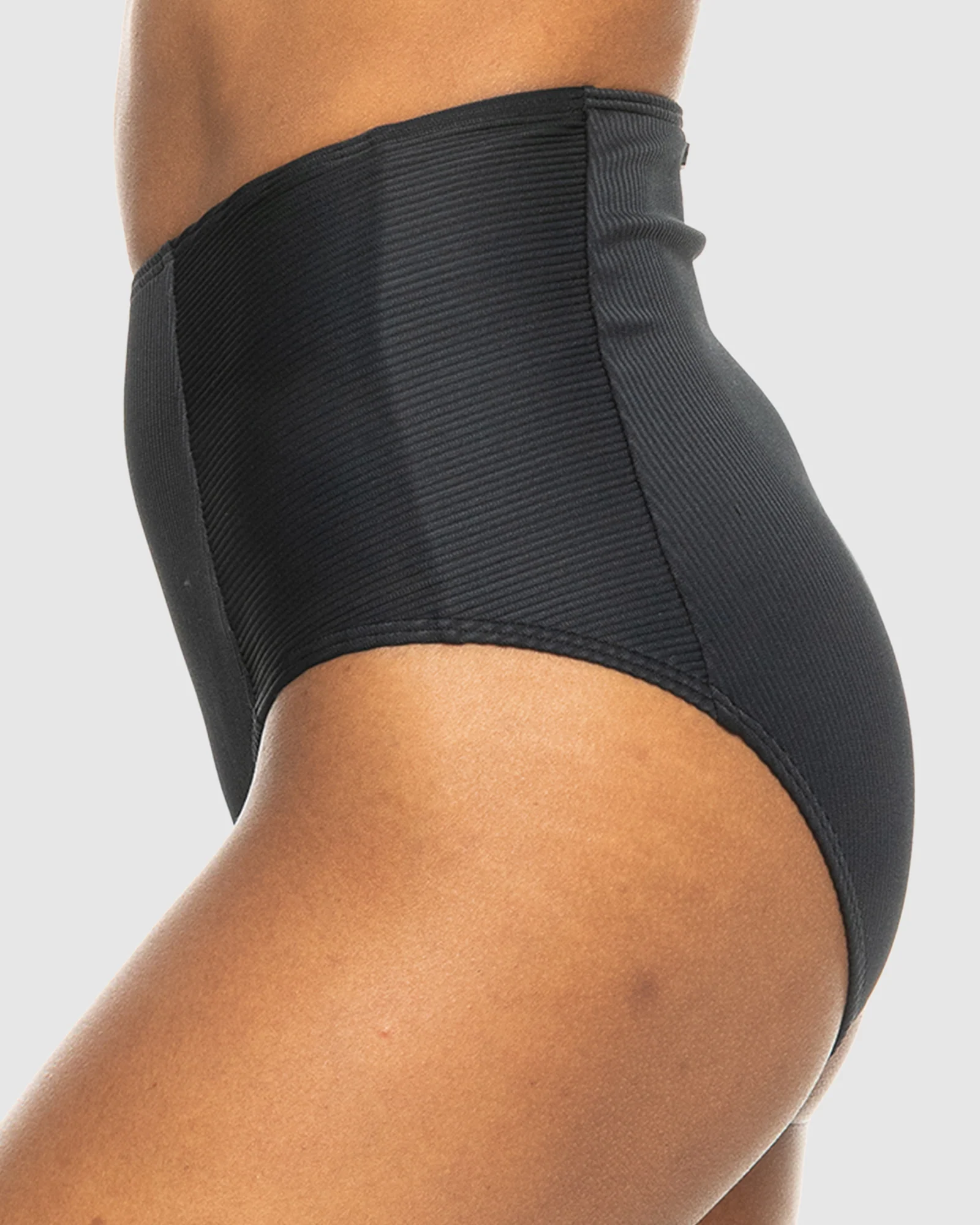 Womens Rib Roxy Love The Oahu High Waist Bikini Bottom - Image 4