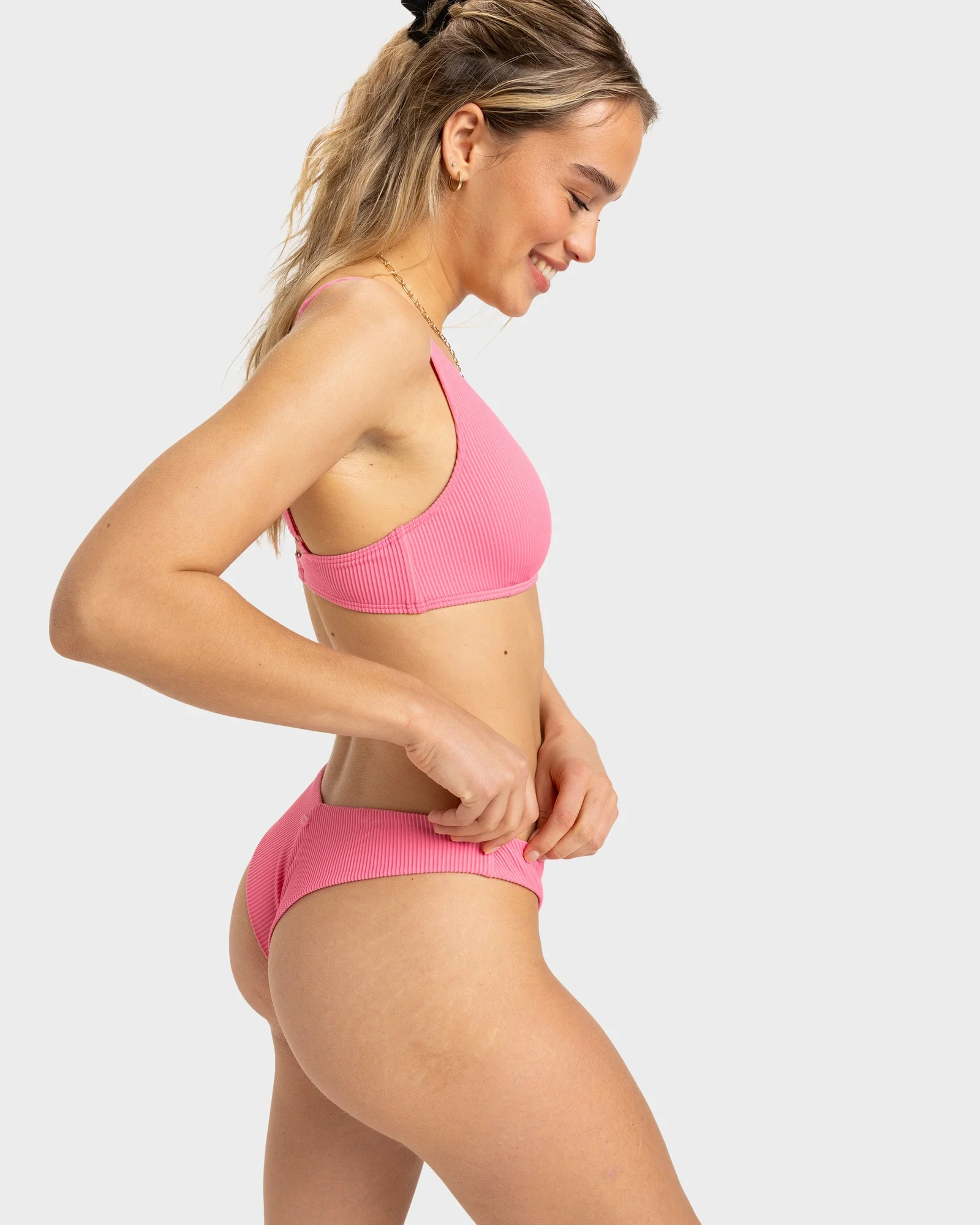 Womens Rib Roxy Love The Oceana V Bikini Top - Image 2