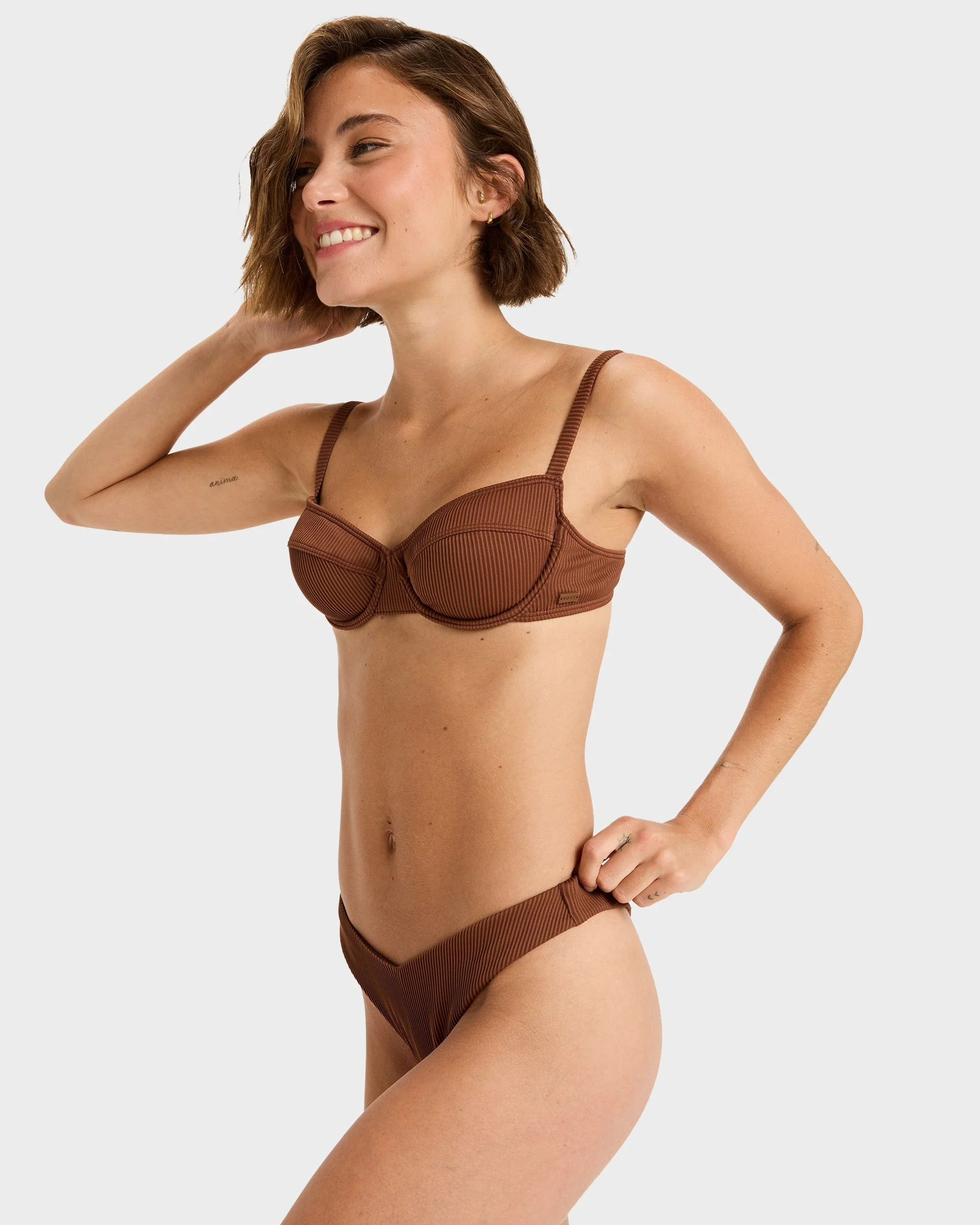 Womens Roxy Love The Queen Bikini Top - Image 3