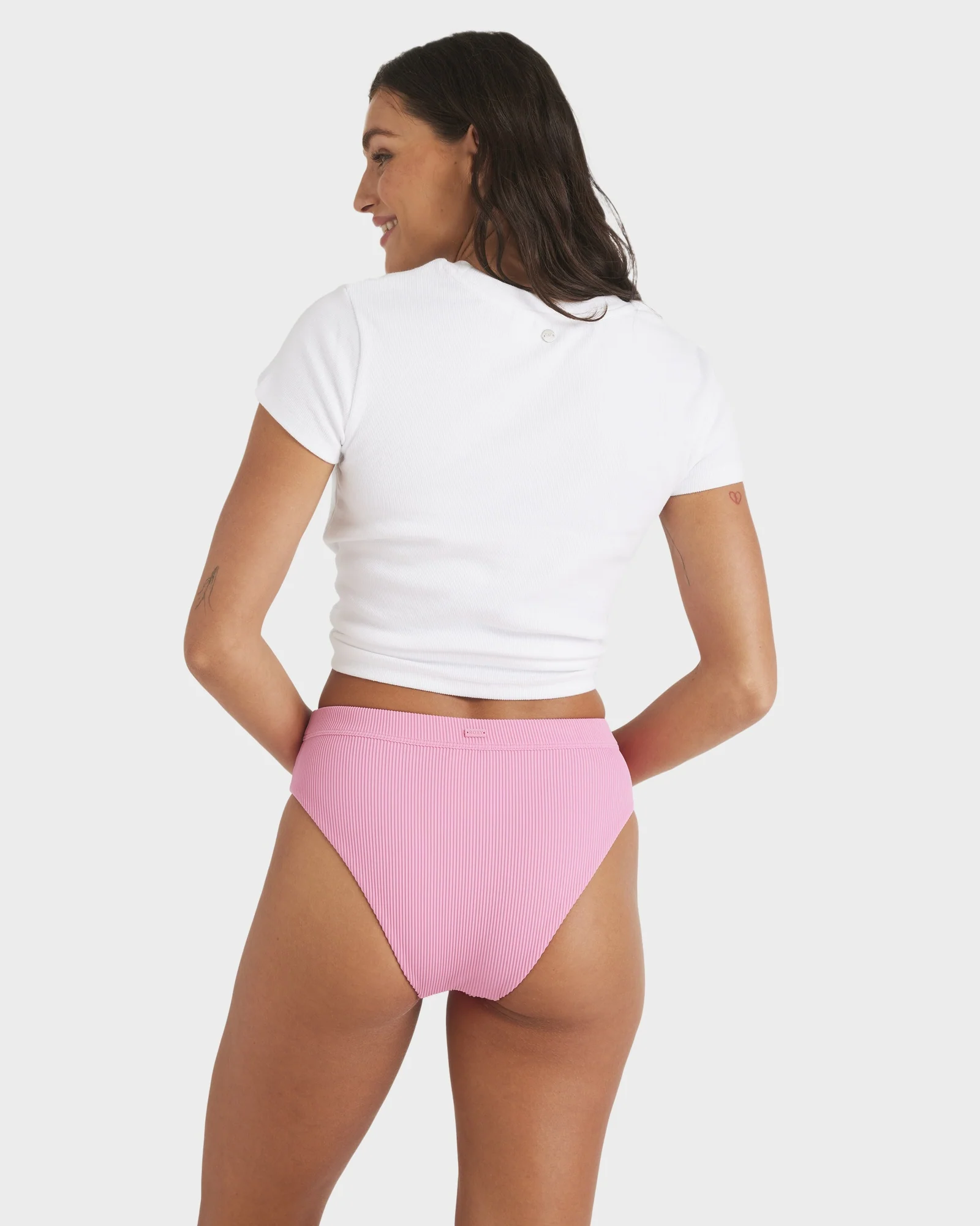 Womens Rib Roxy Love The Shorey Bikini Bottom - Image 3