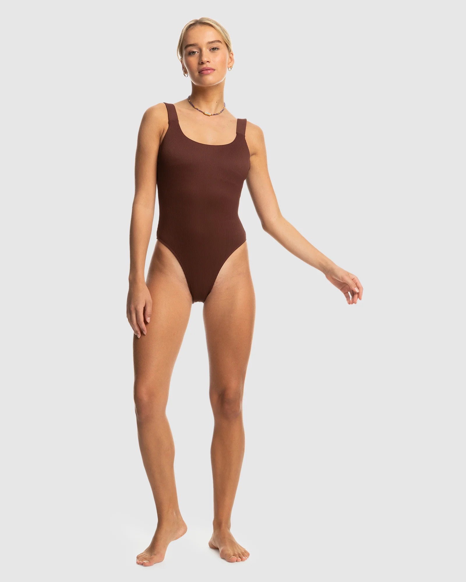 Womens Rib Roxy Love One Piece Swimsuit - Image 5