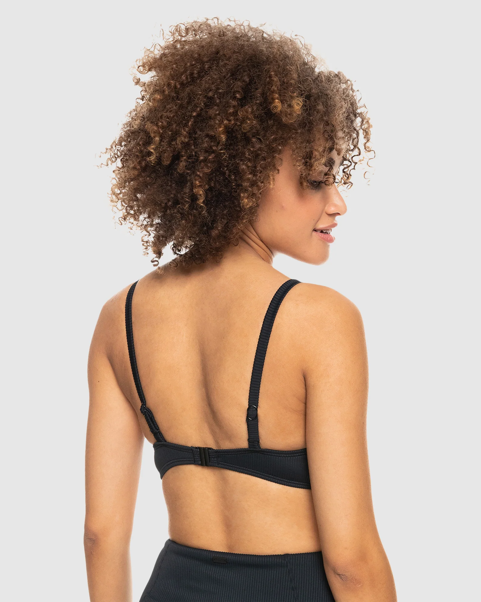 Womens Rib Roxy Love The Sun Ray Bikini Top - Image 3