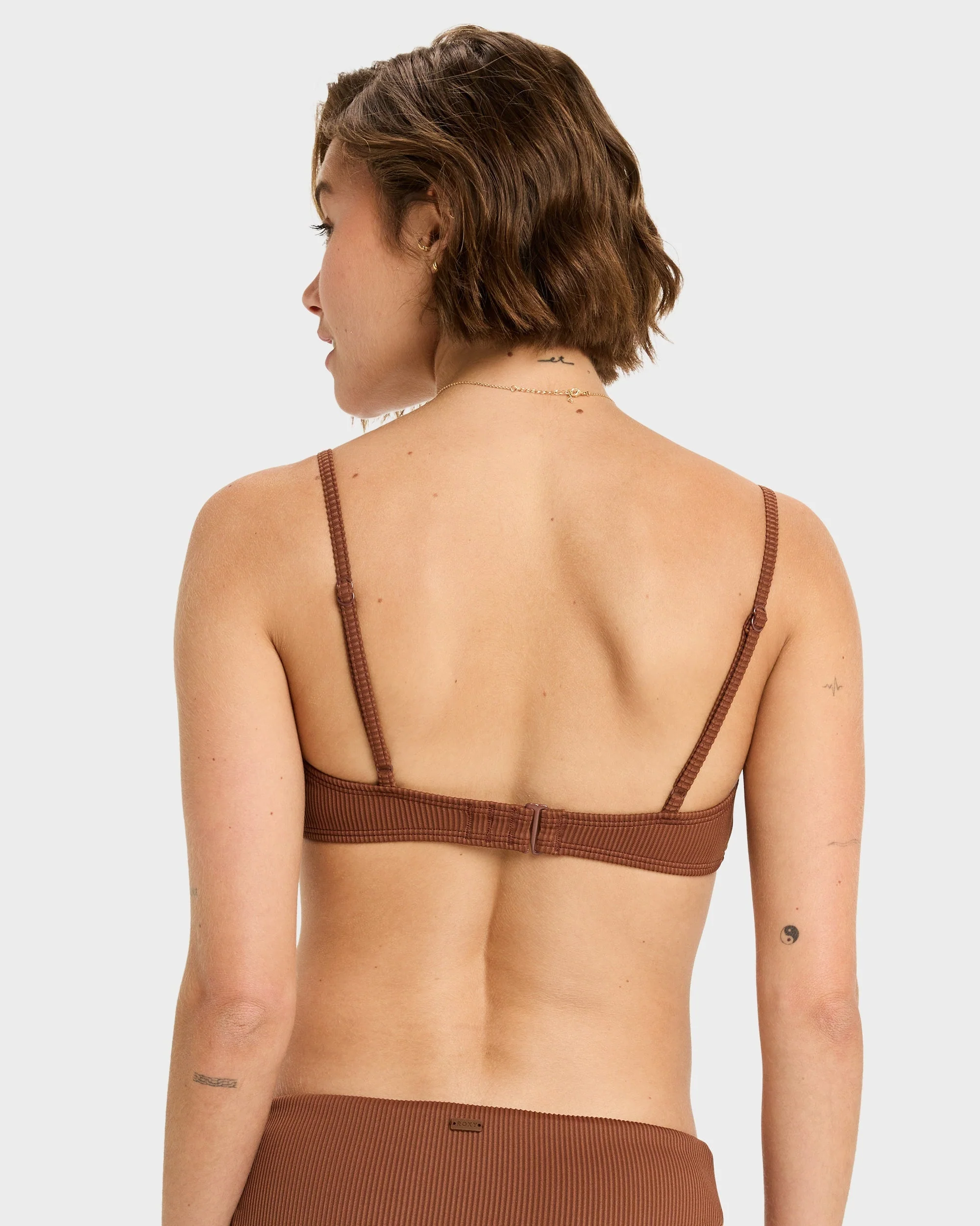 Womens Roxy Love The Surf Knot Bikini Top - Image 3