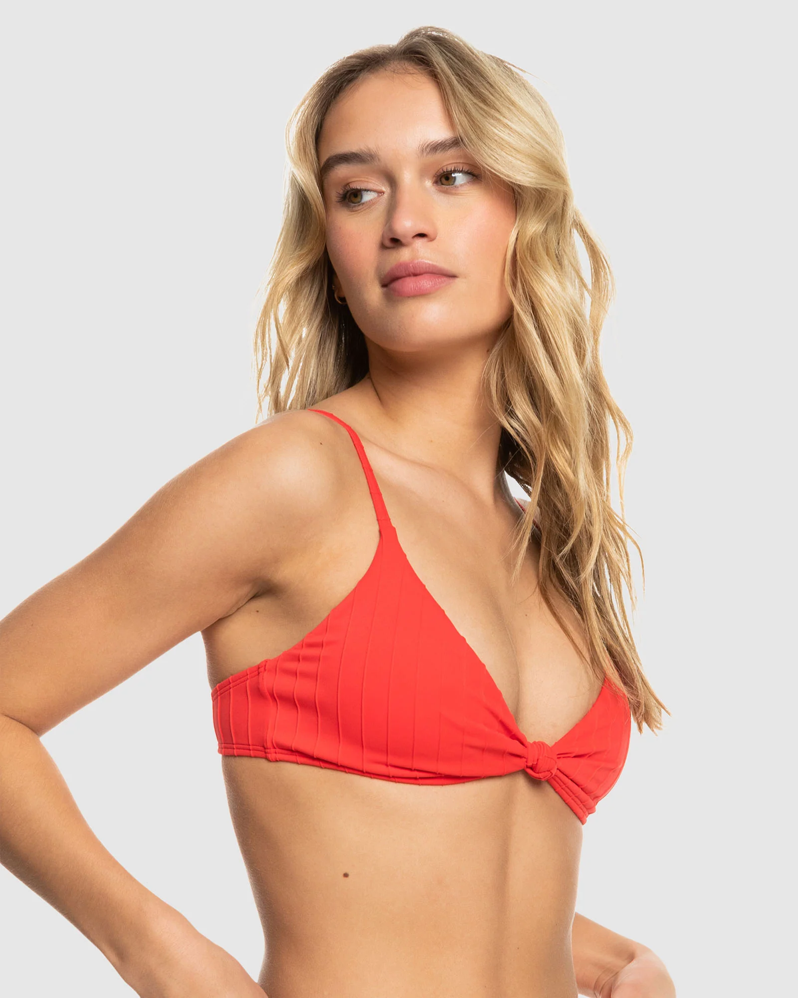 Womens Roxy Love The Surf Knot Bikini Top - Image 2
