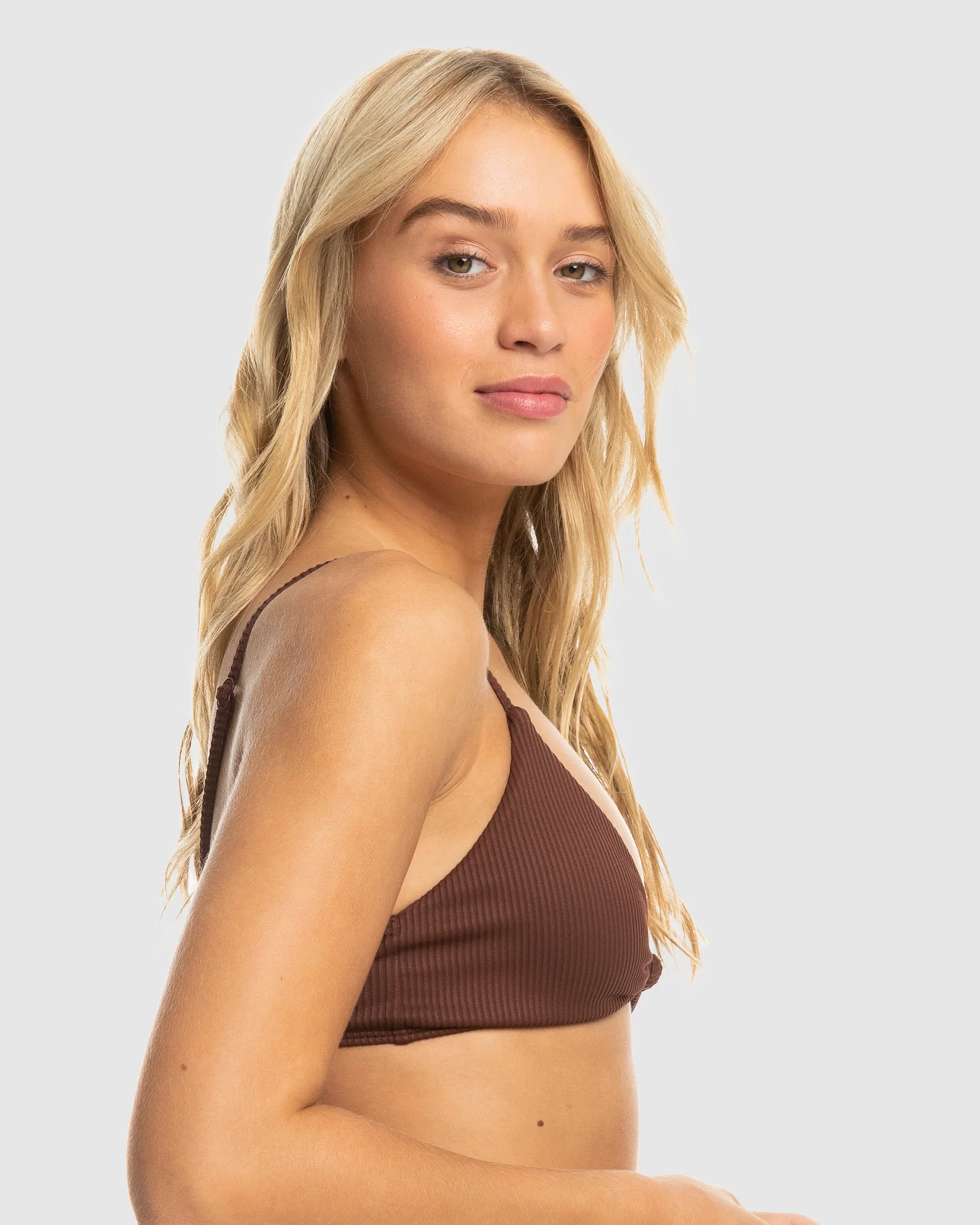 Womens Roxy Love The Surf Knot Bikini Top - Image 2