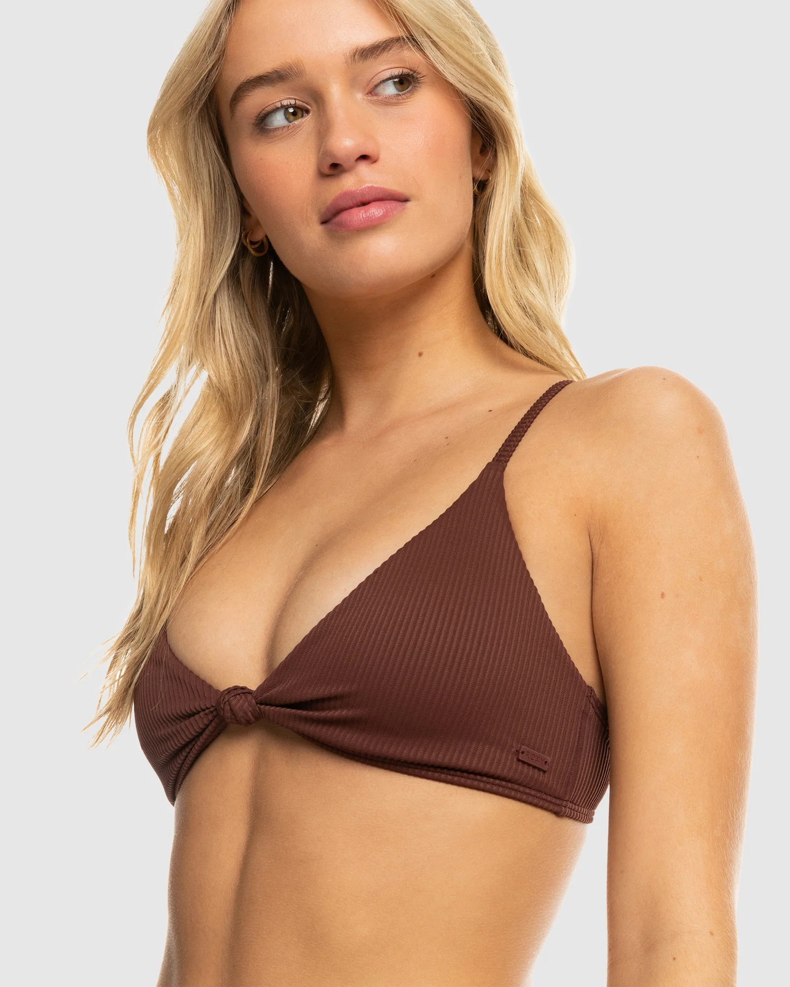 Womens Roxy Love The Surf Knot Bikini Top - Image 4