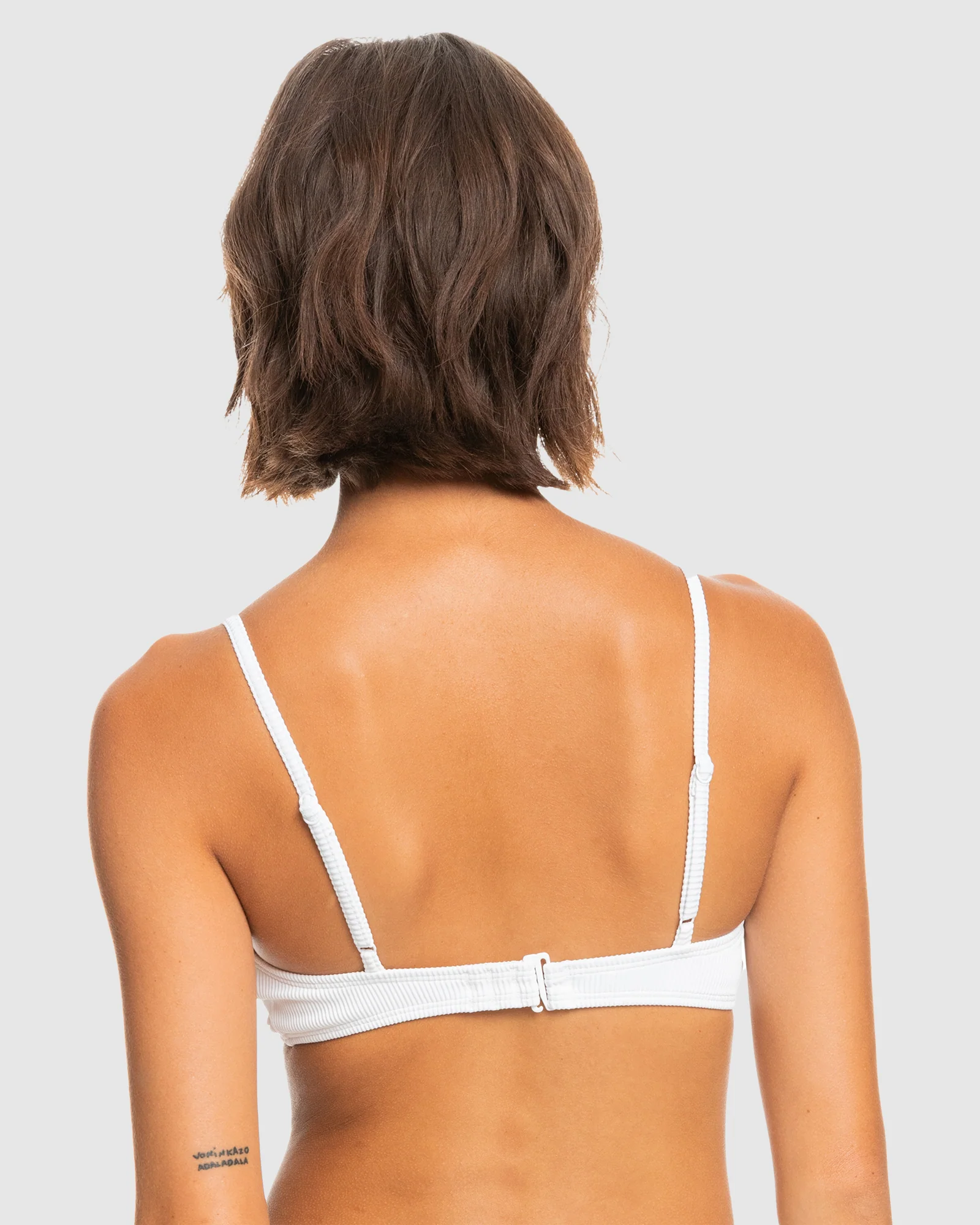 Womens Rib Roxy Love The Surf Knot Bikini Top - Image 3