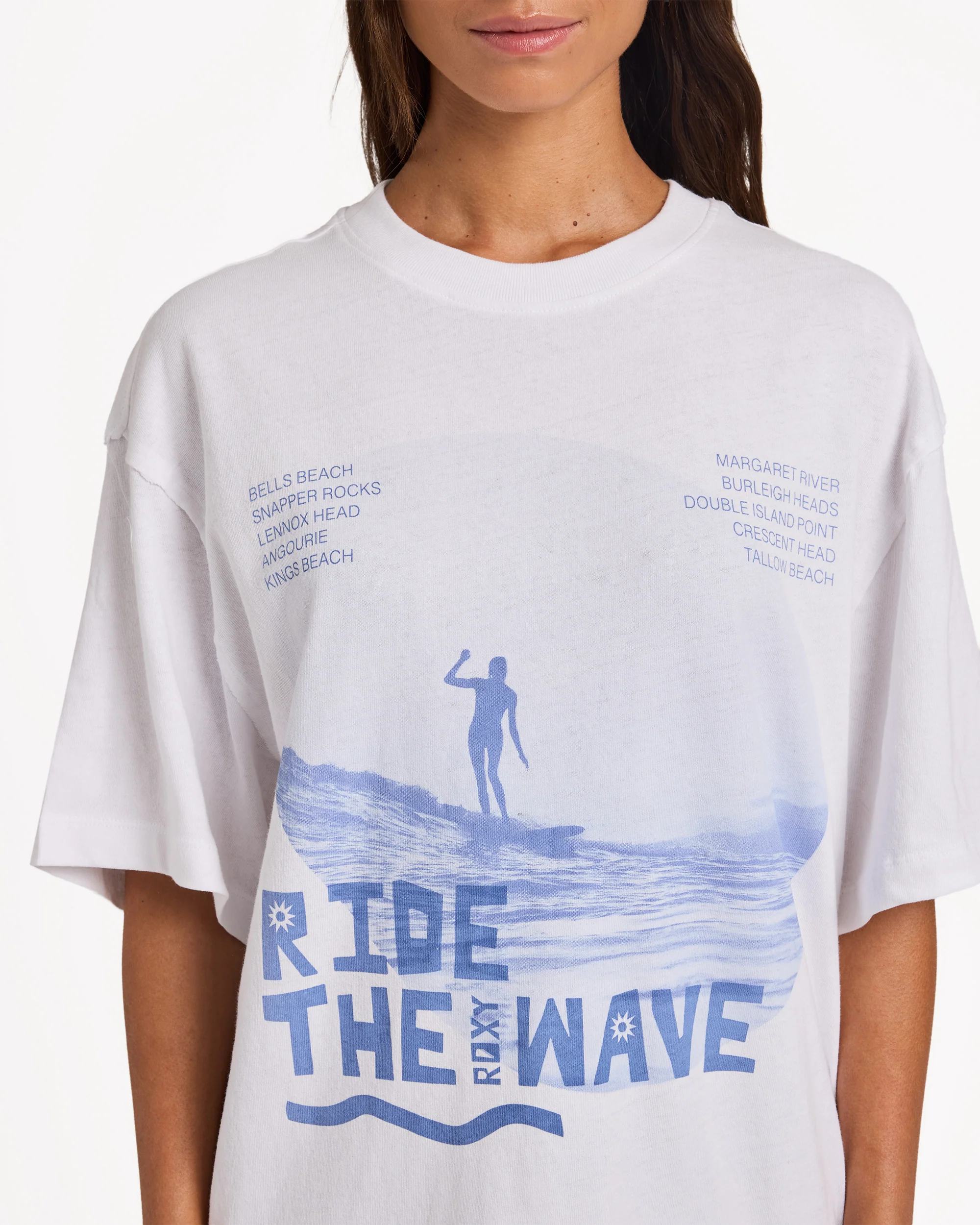 Womens Ride The Wave T-Shirt - Image 3