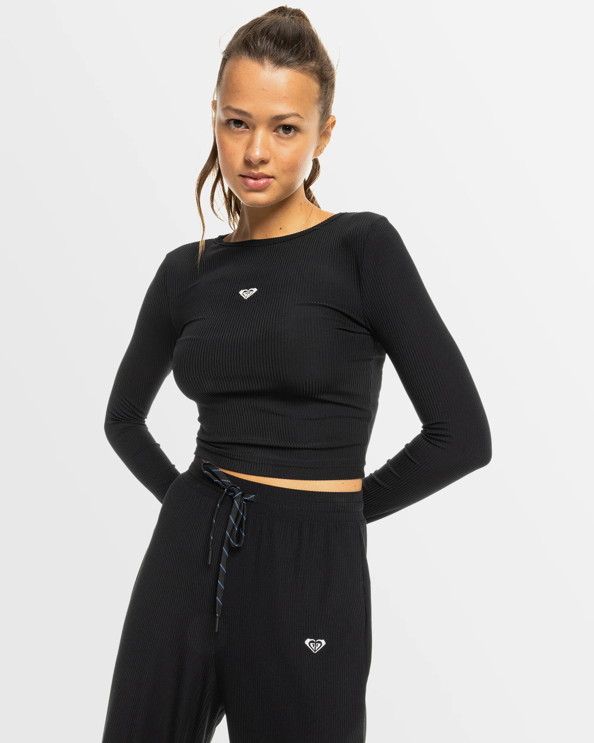Womens Rise & Vibe Long Sleeve Sport T-Shirt - Image 2