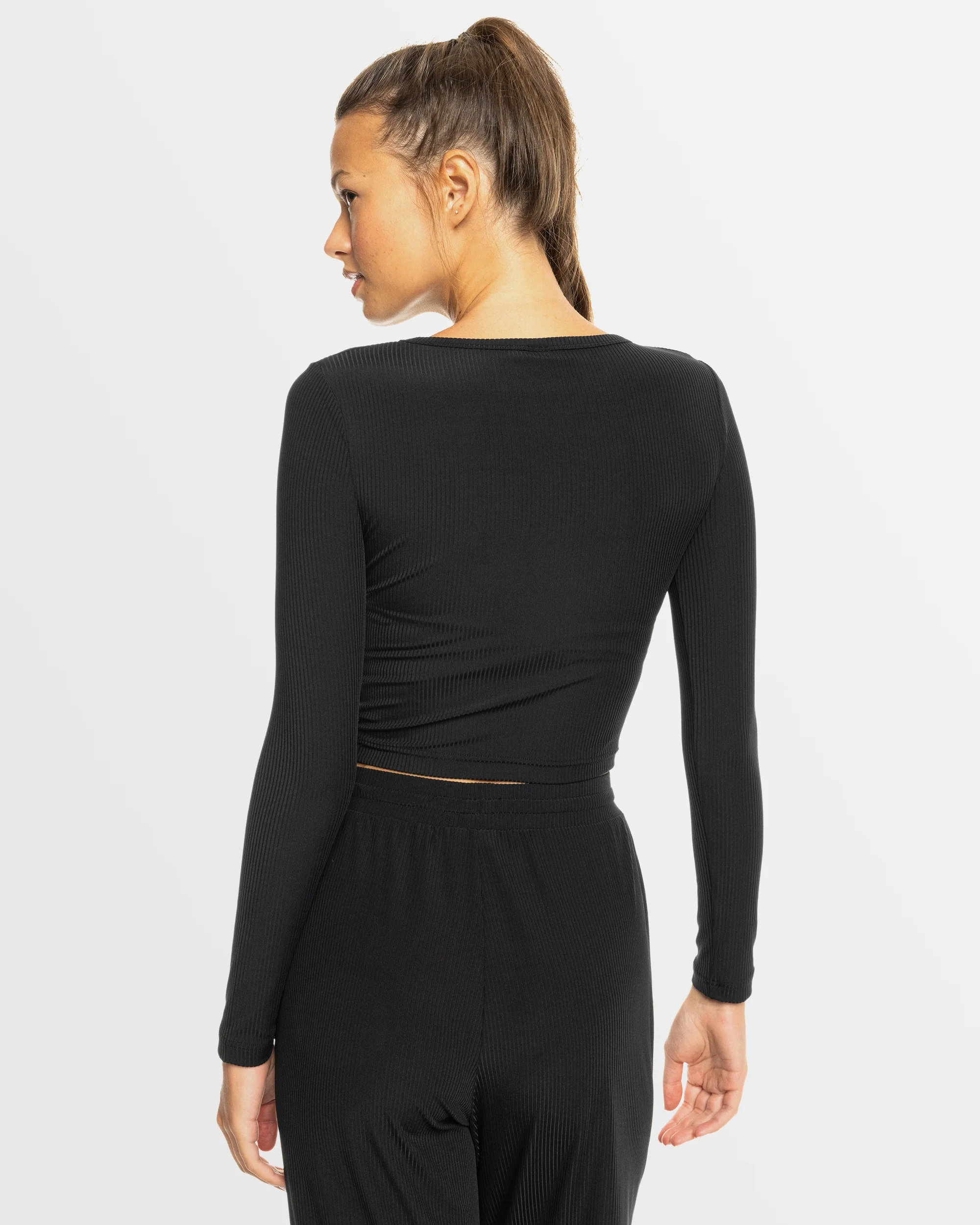 Womens Rise & Vibe Long Sleeve Sport T-Shirt - Image 3
