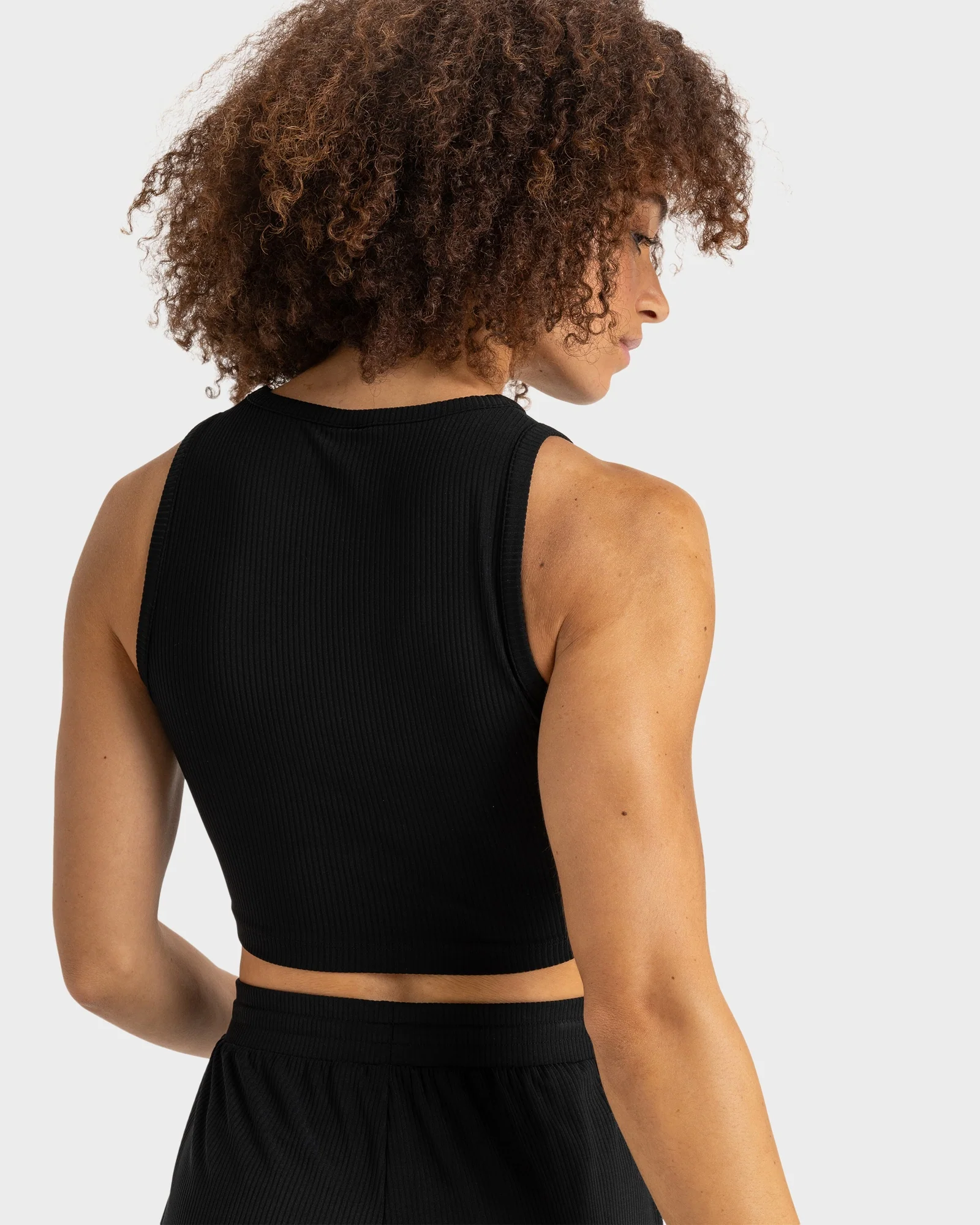 Womens Rise & Vibe Rib Tank Top - Image 3