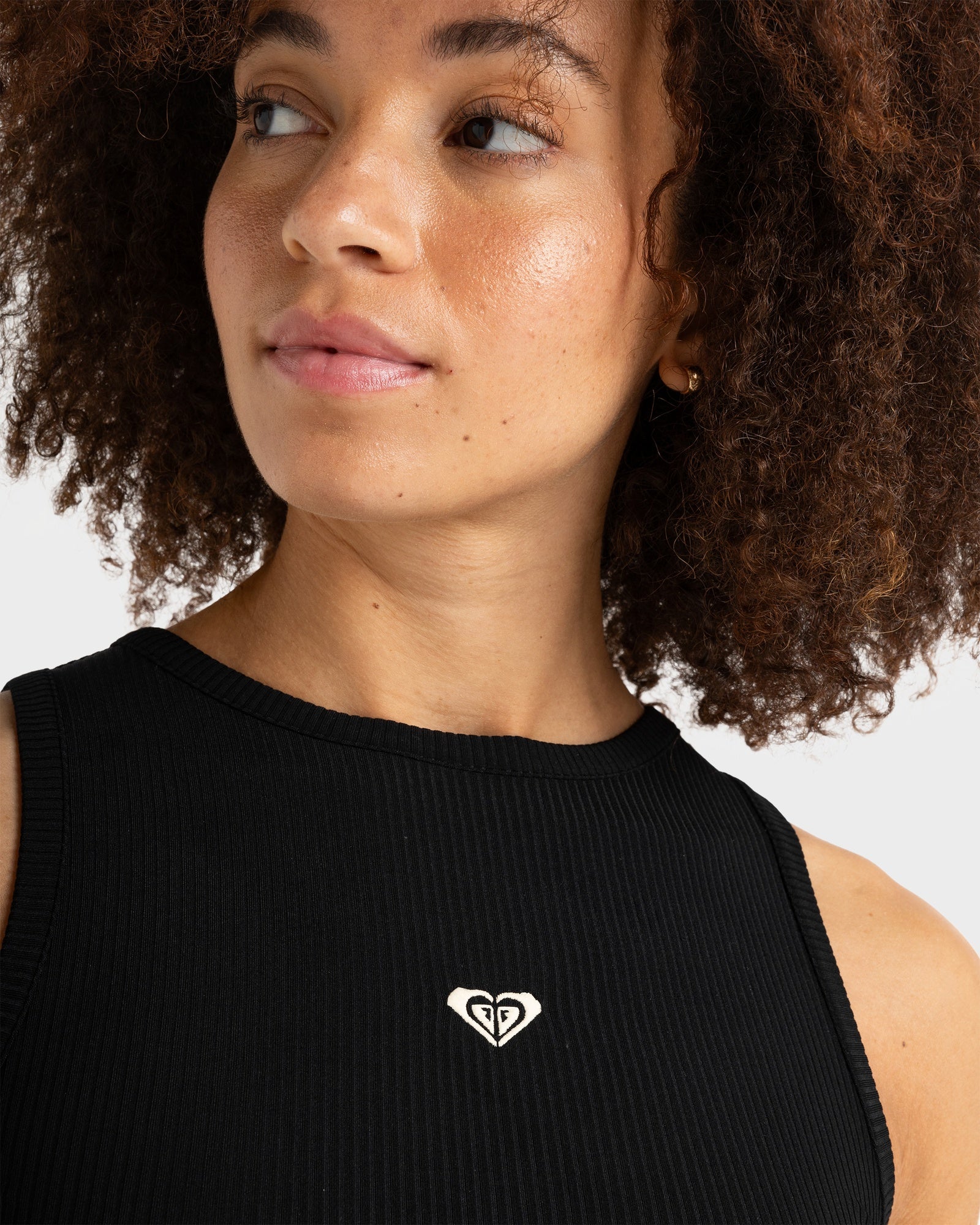 Womens Rise & Vibe Rib Tank Top - Image 4