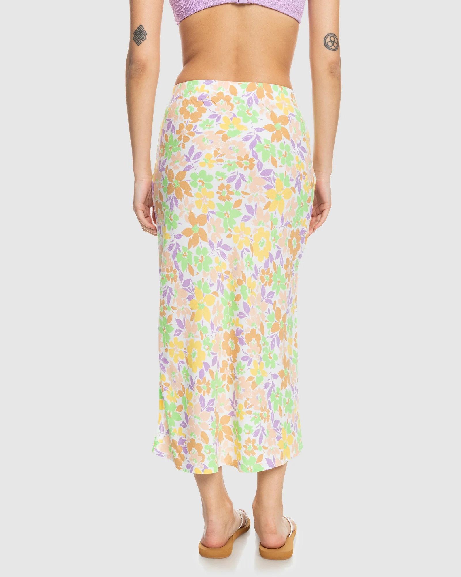 Womens Rocking Waves Midi Skirt - Image 6