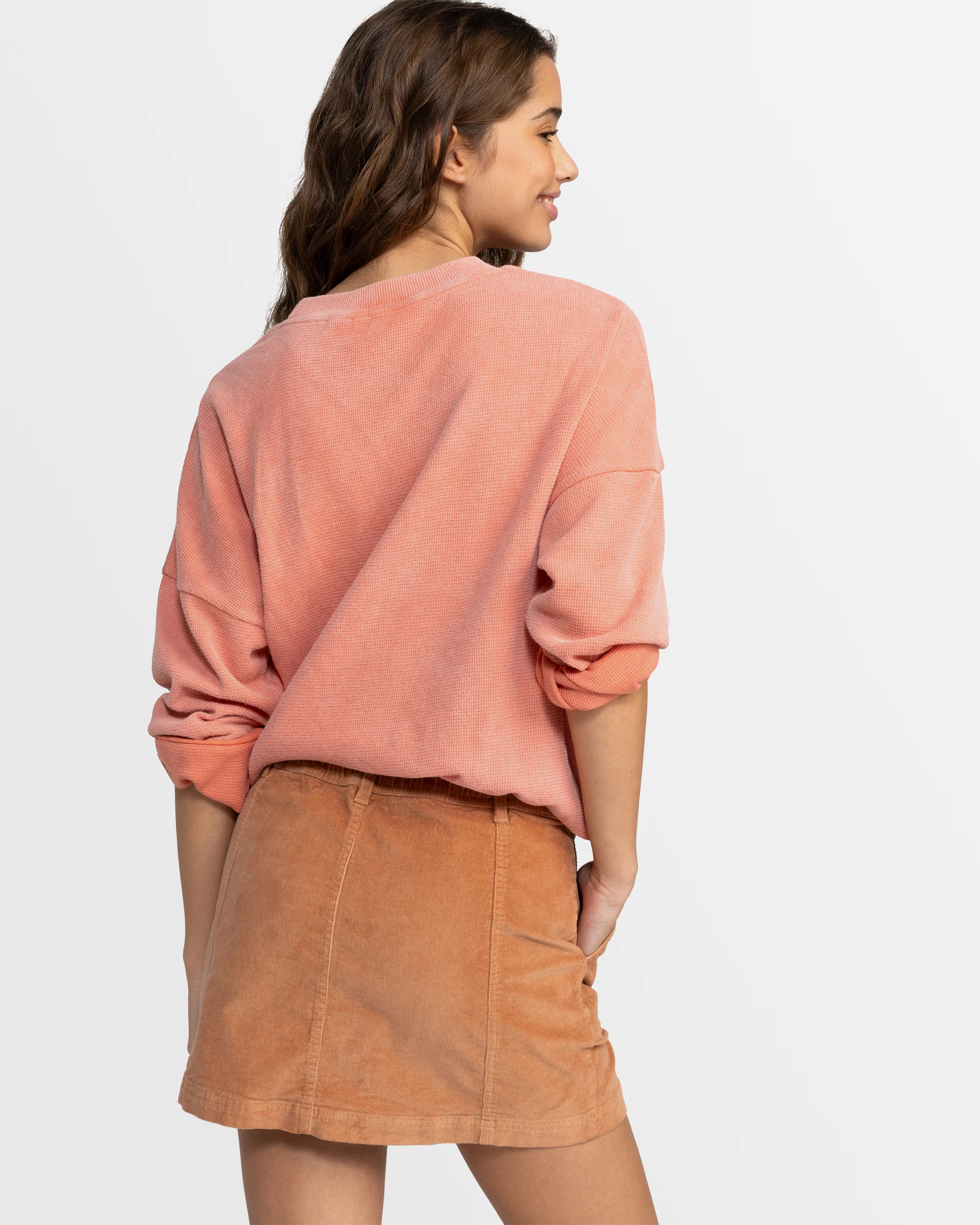 Womens Roll With It  Mini Skirt - Image 3