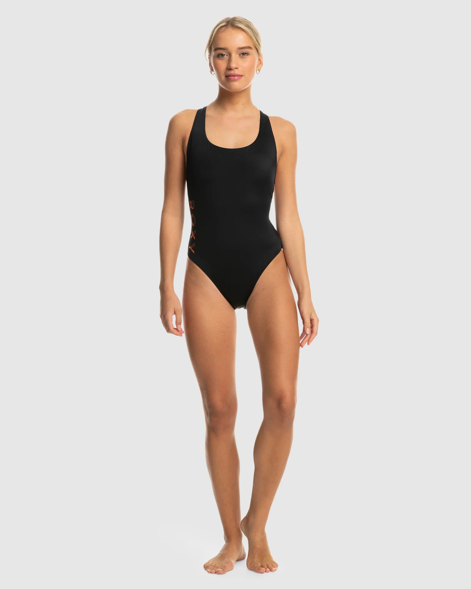 Womens Roxy Active Basic One Piece Sd One Piece Swimsuit - Image 5