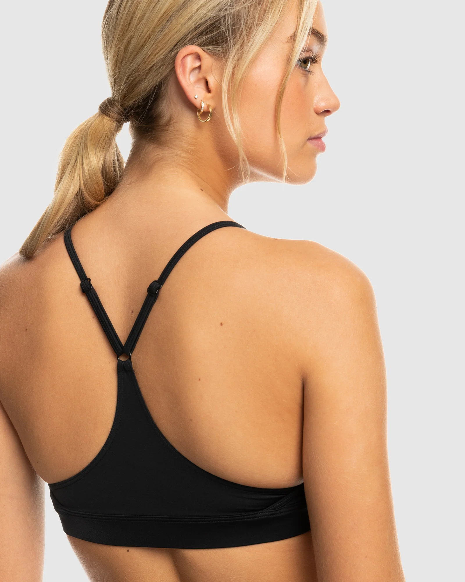 Womens Roxy Active Bralette Sd Bikini Top - Image 4