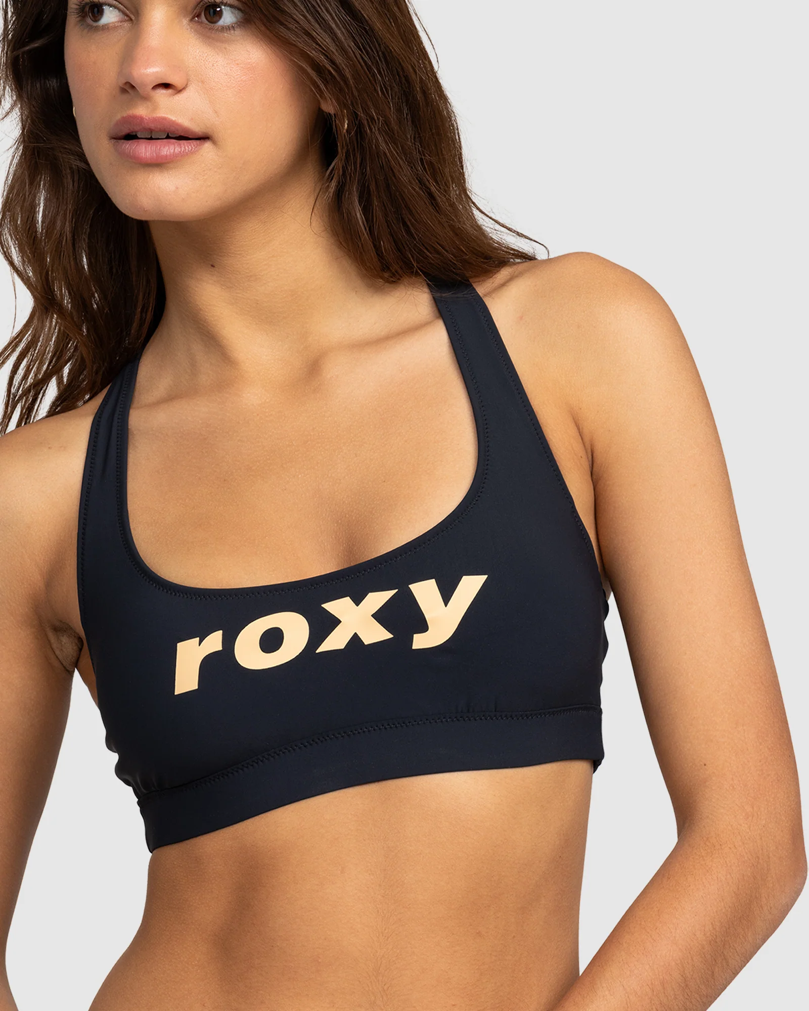 Womens Roxy Active Bralette Bikini Top - Image 4