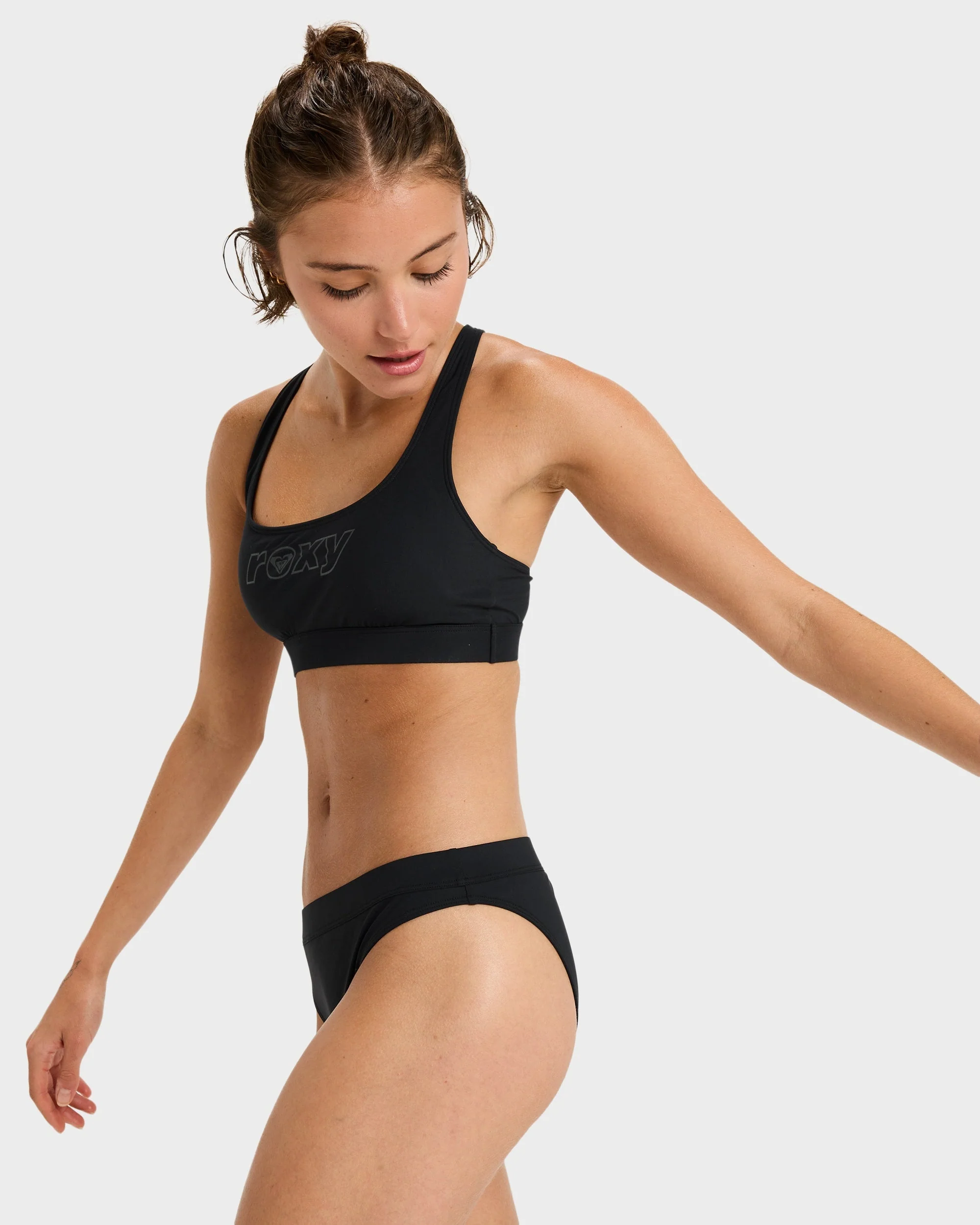 Womens Roxy Active Bralette Bikini Top - Image 3