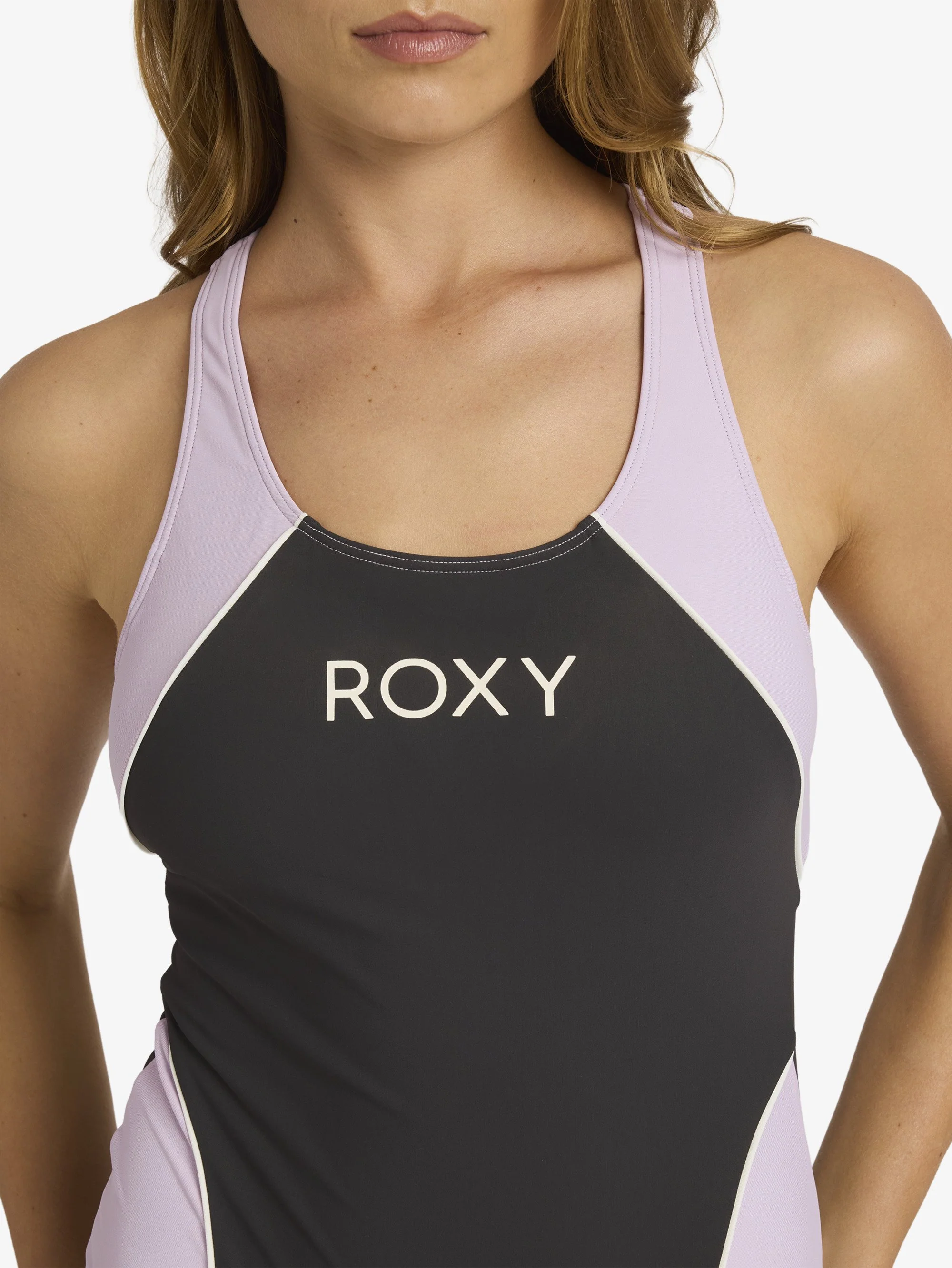 Womens Roxy Active C Block One Piece - Image 3