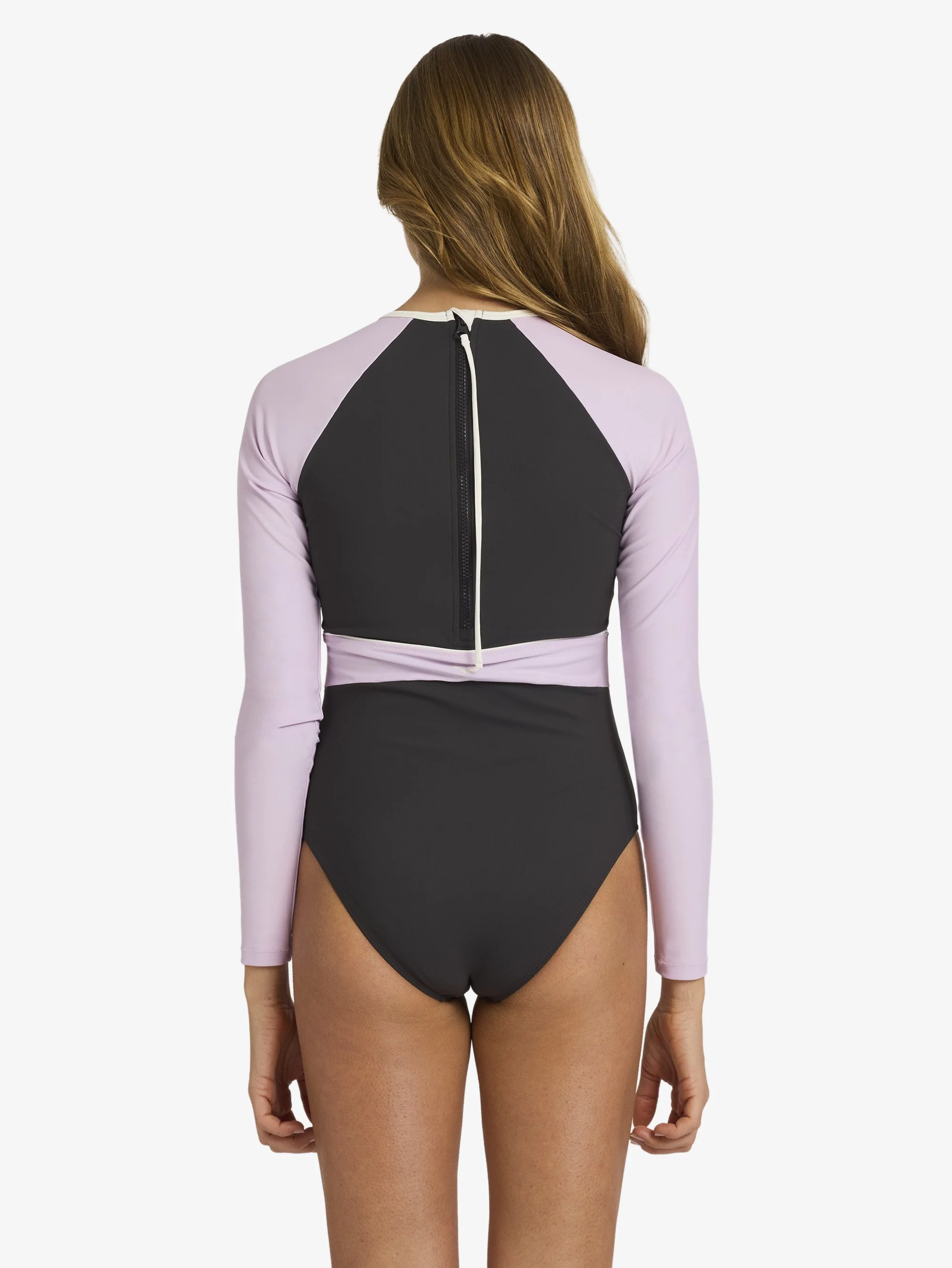 Womens Roxy Active Long Sleeve One Piece - Image 2
