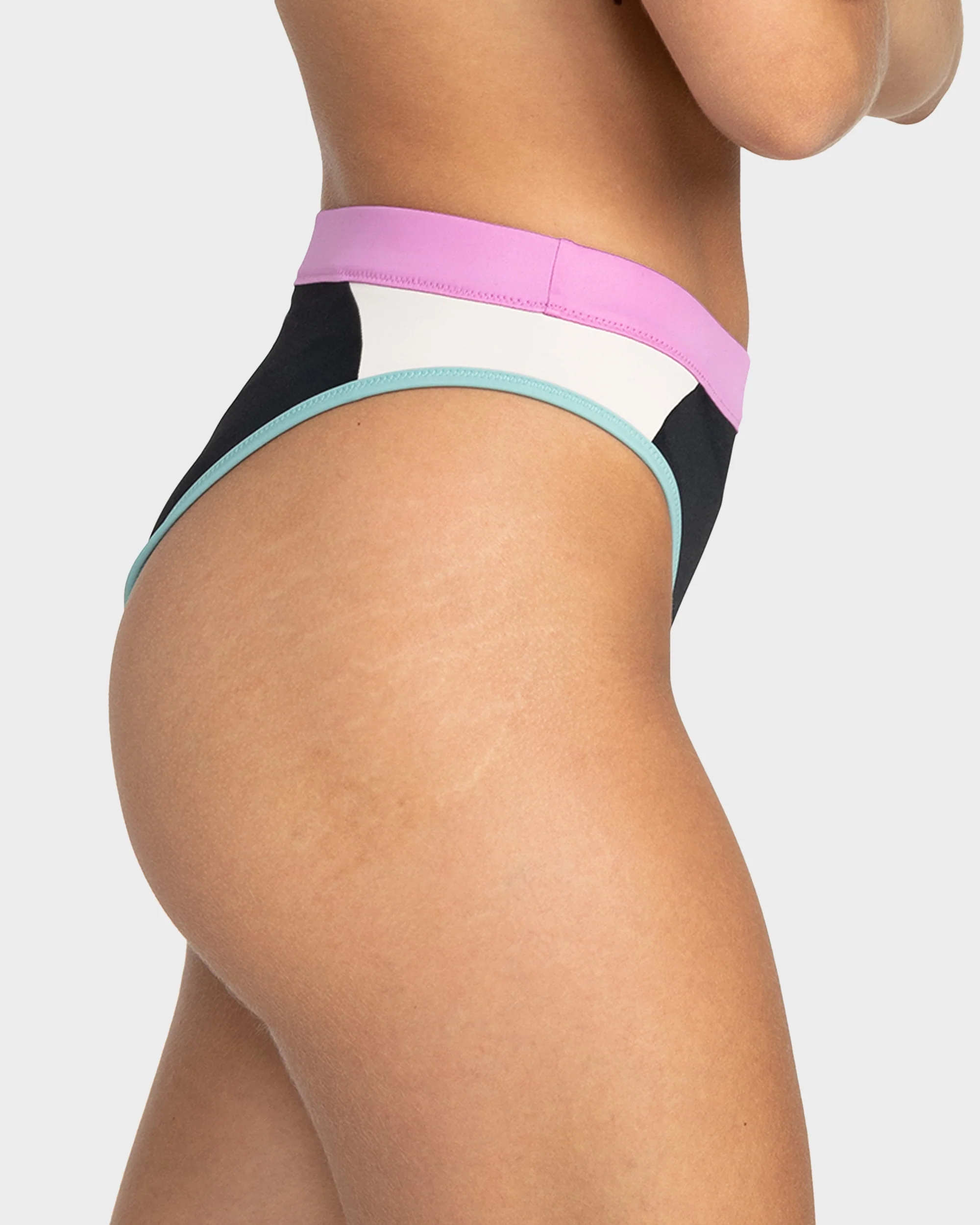 Womens Roxy Active Midwaist Bikini Bottom - Image 2