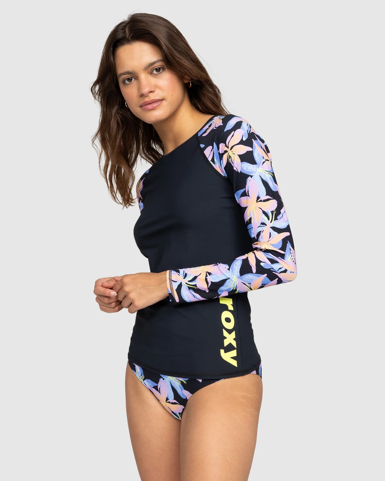 Womens Roxy Active Long Sleeve Upf 50 Surf T-Shirt - Image 2