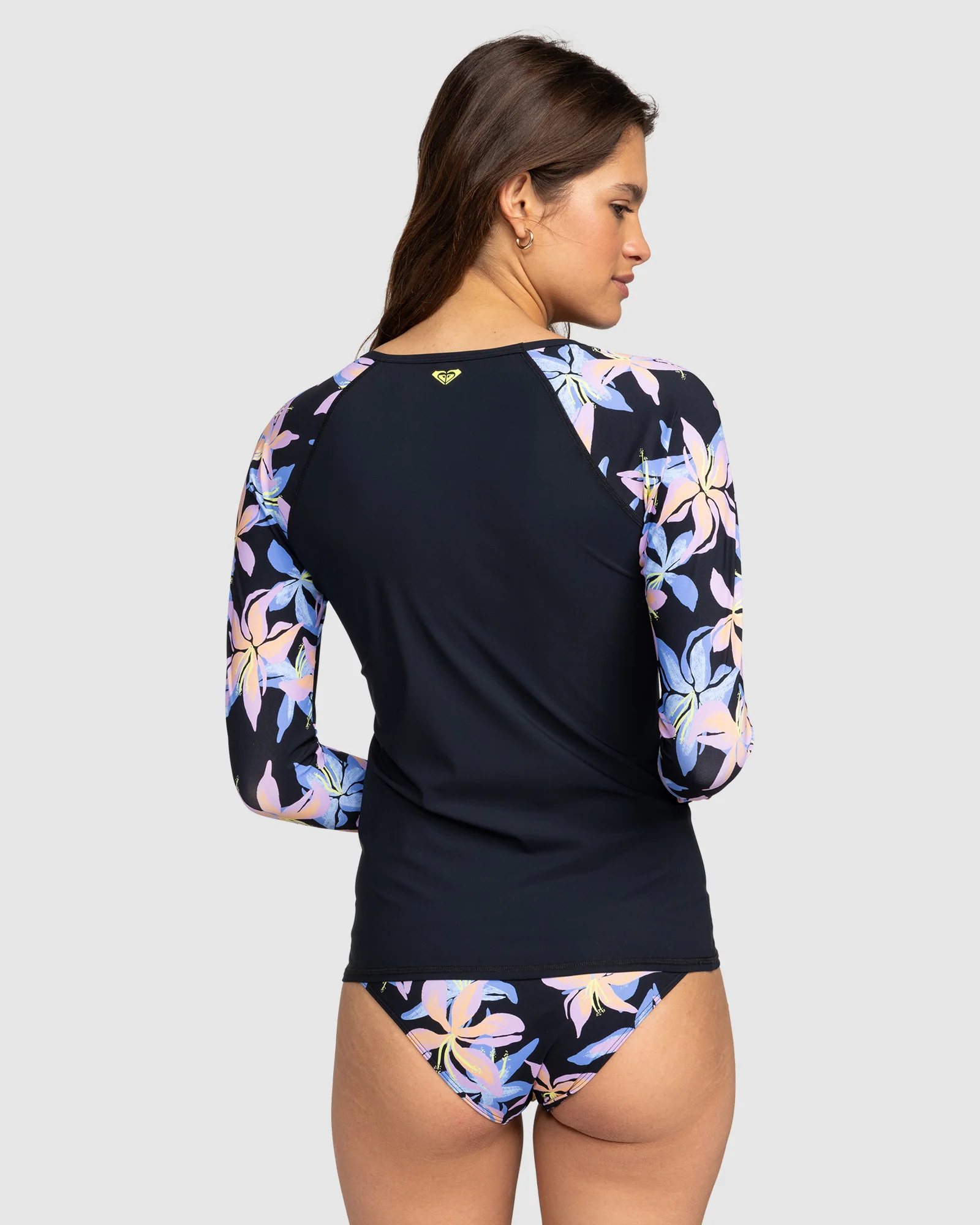 Womens Roxy Active Long Sleeve Upf 50 Surf T-Shirt - Image 3