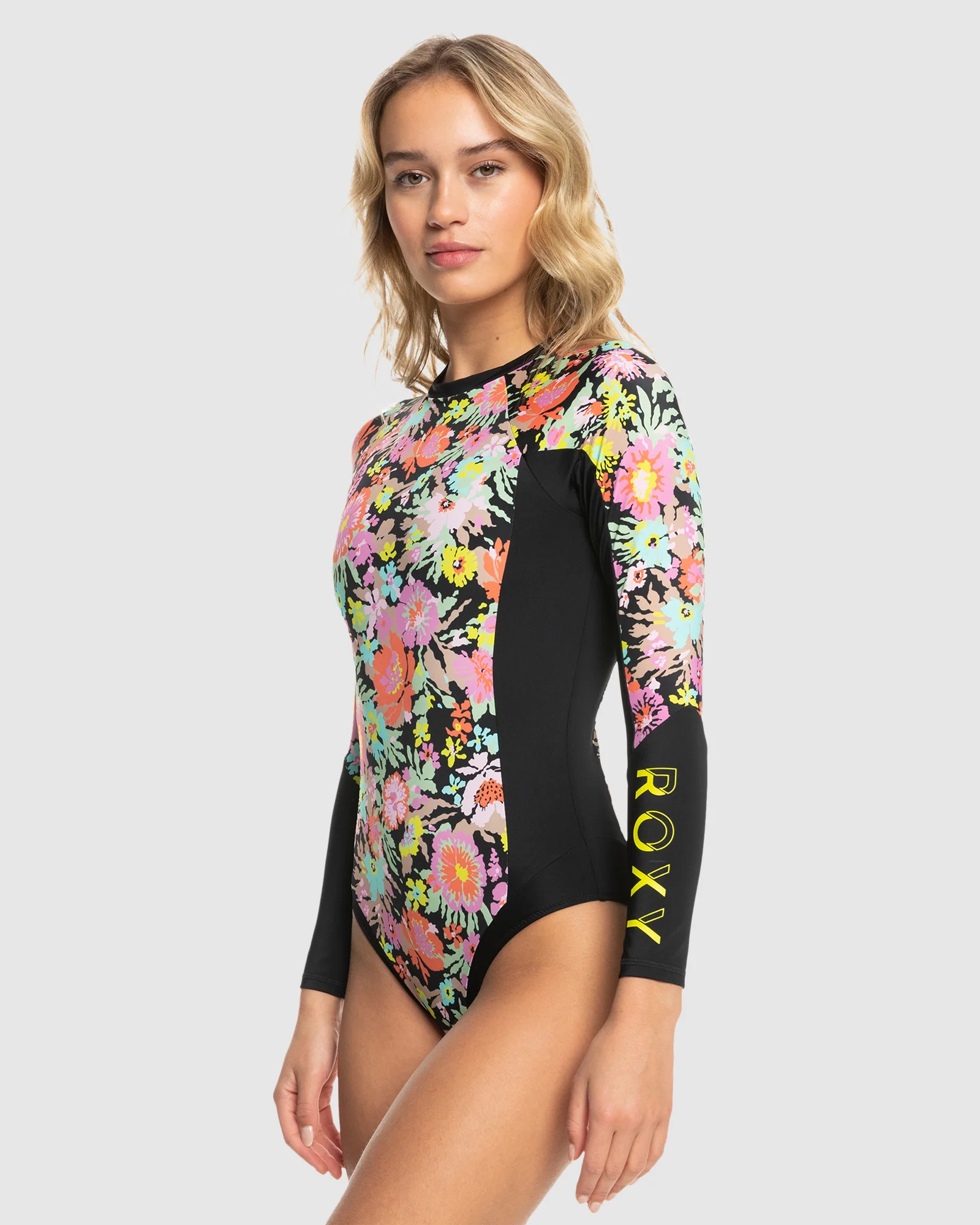 Womens Roxy Active Ls Onesie Pt Rashguard - Image 2