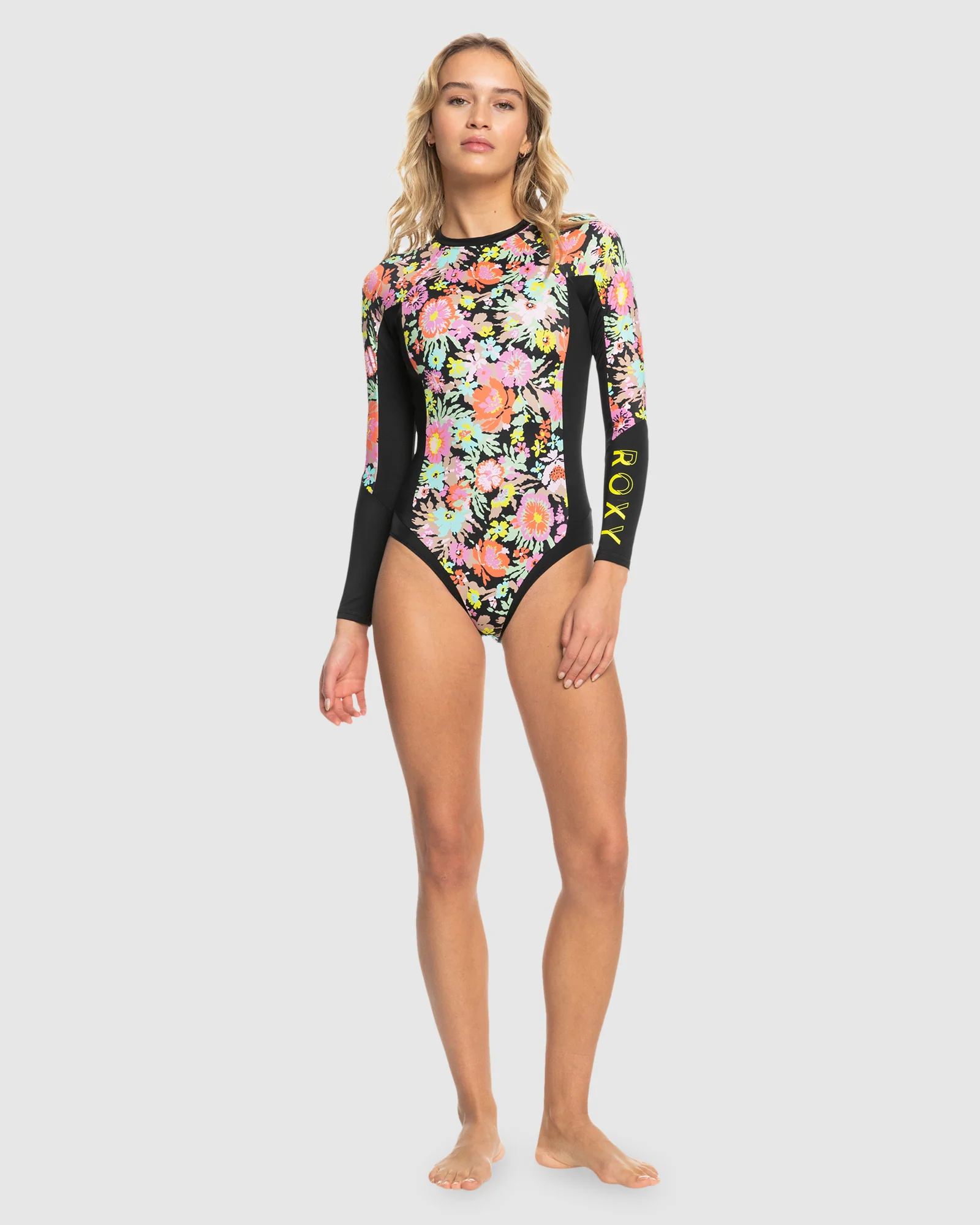Womens Roxy Active Ls Onesie Pt Rashguard - Image 5