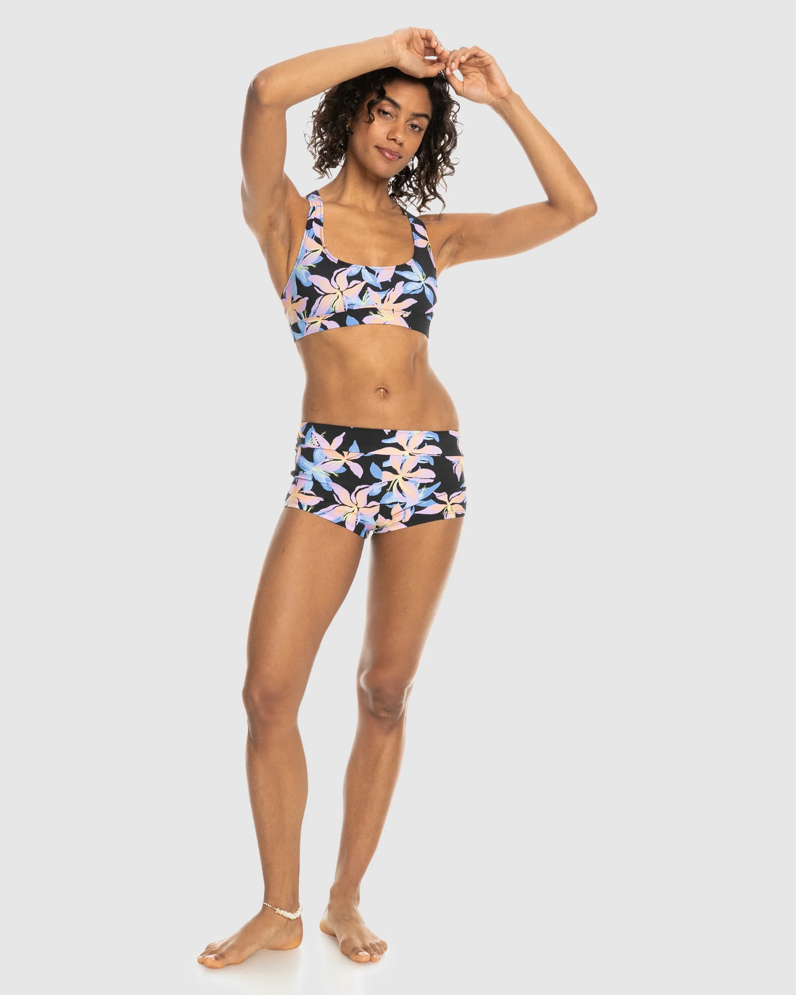 Womens Roxy Active Shorty Bikini Bottoms - Image 5