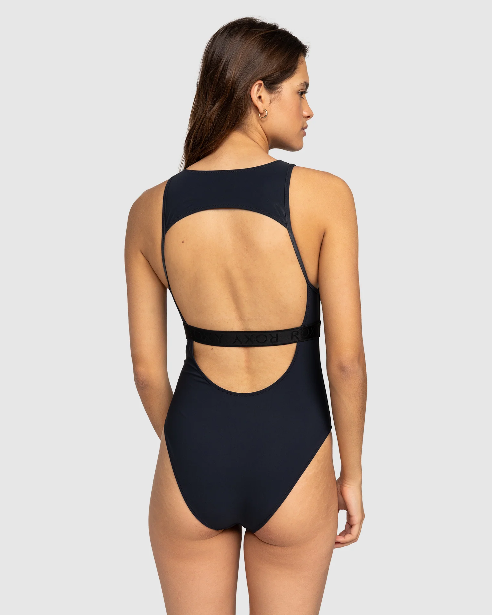 Womens Roxy Active High Leg One Piece Swimsuit - Image 3