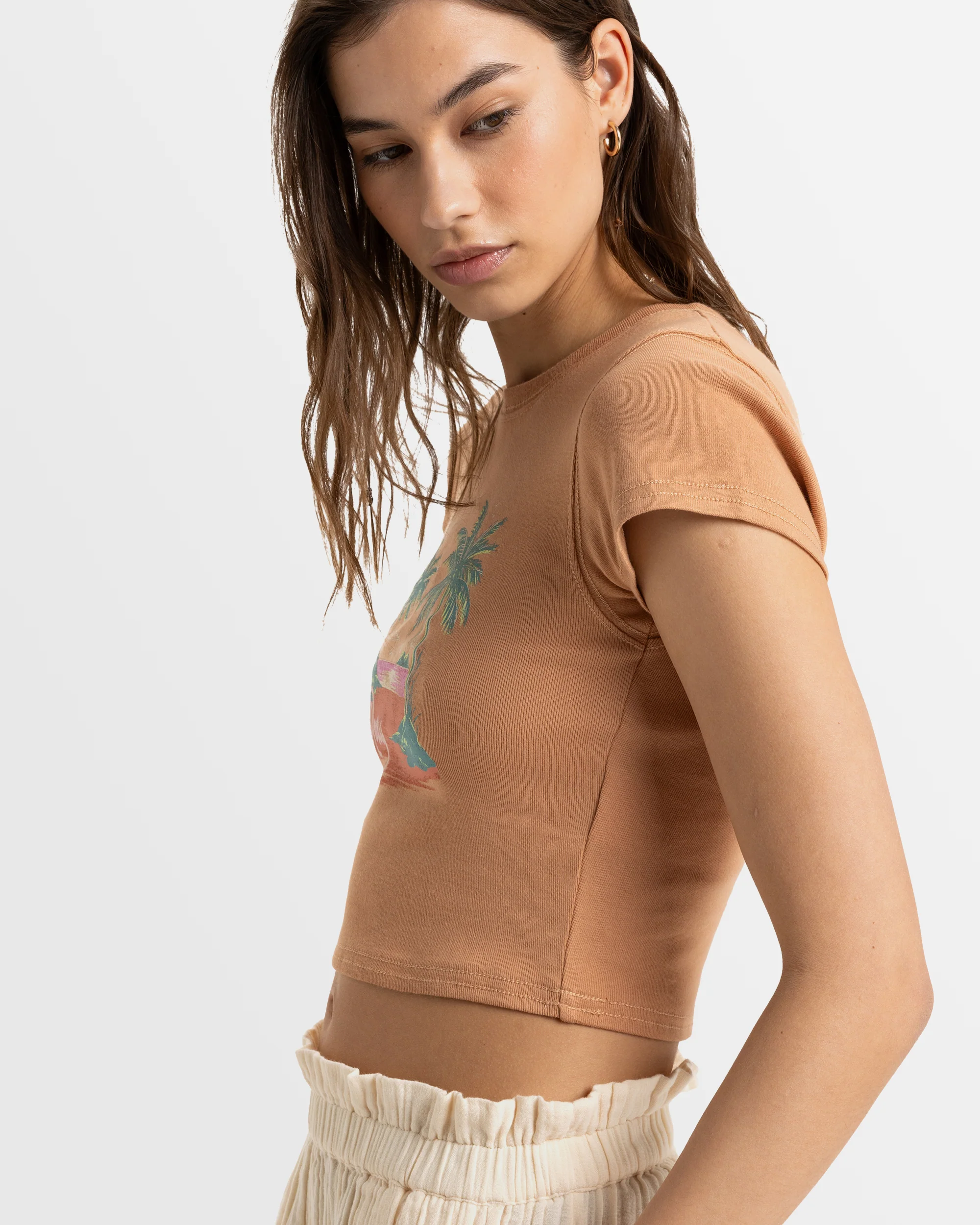 Womens Roxy All Day Short Sleeve T-Shirt - Image 2