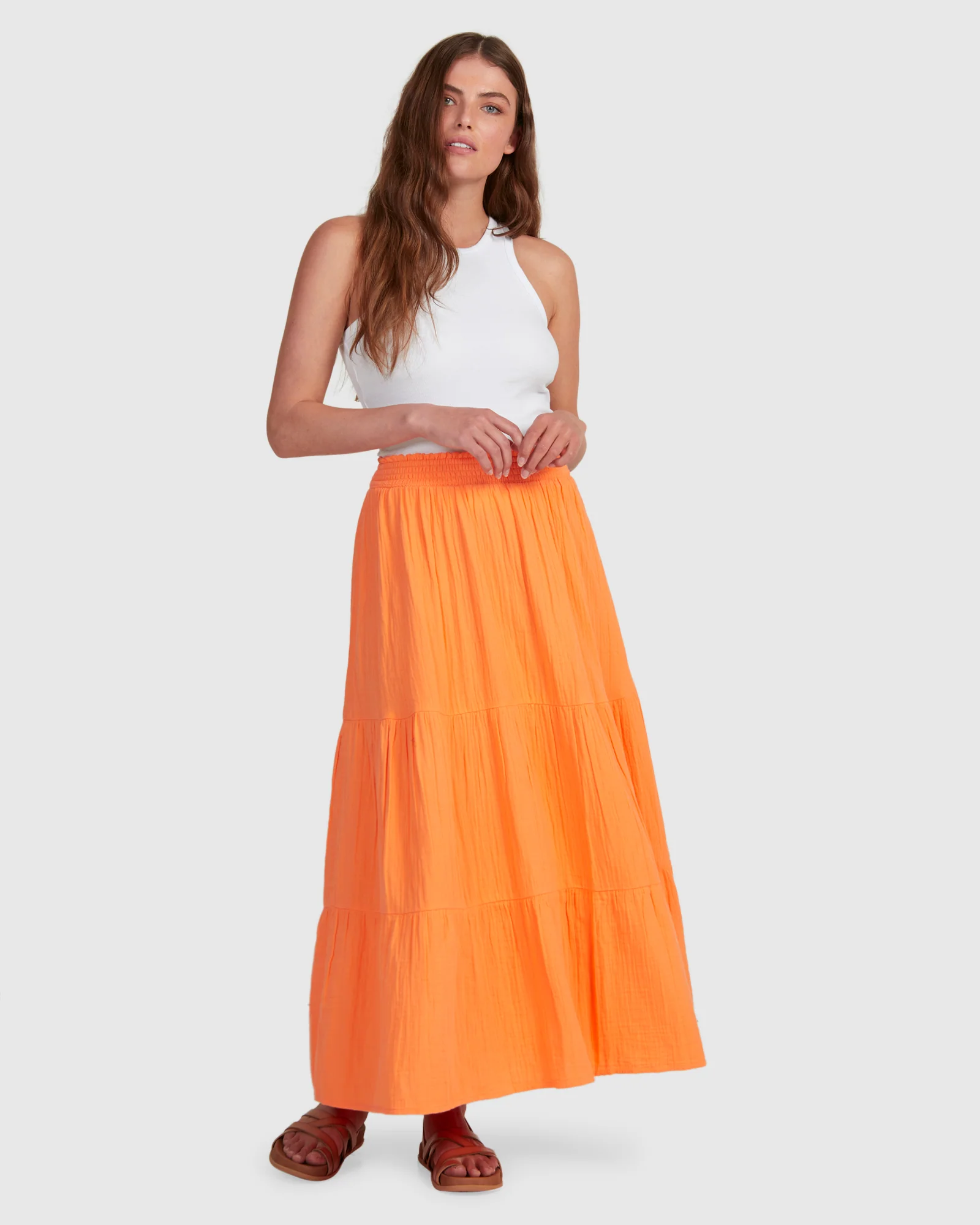 Womens Roxy Days Midi Skirt Skirt - Image 4