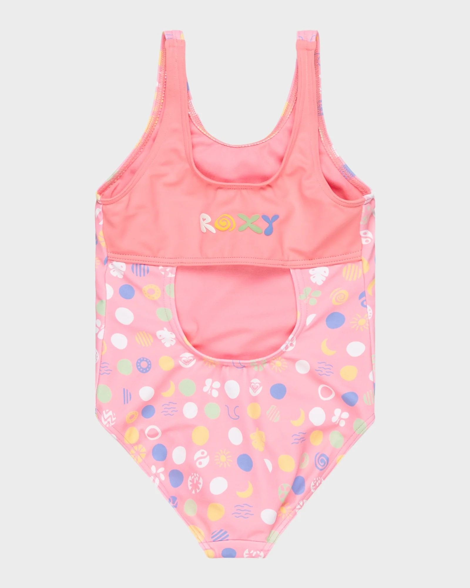 Girls 2-7 Roxy Dot One Piece Swimsuit - Image 2