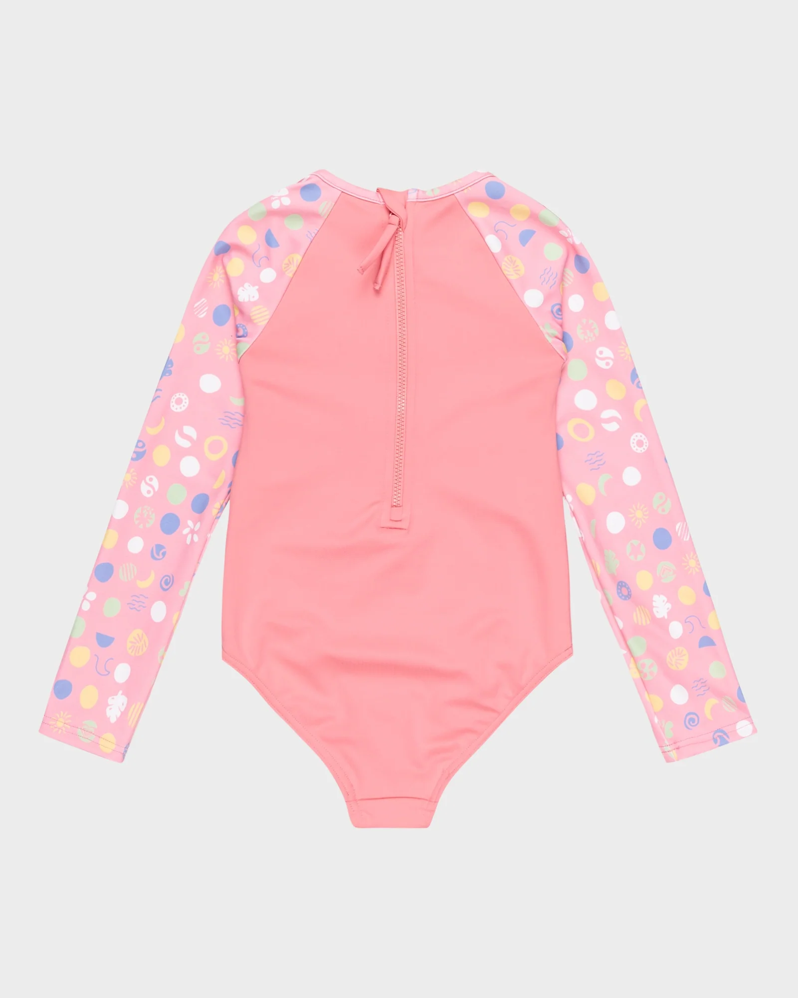 Girls 2-7 Roxy Dot Rash Vest - Image 2